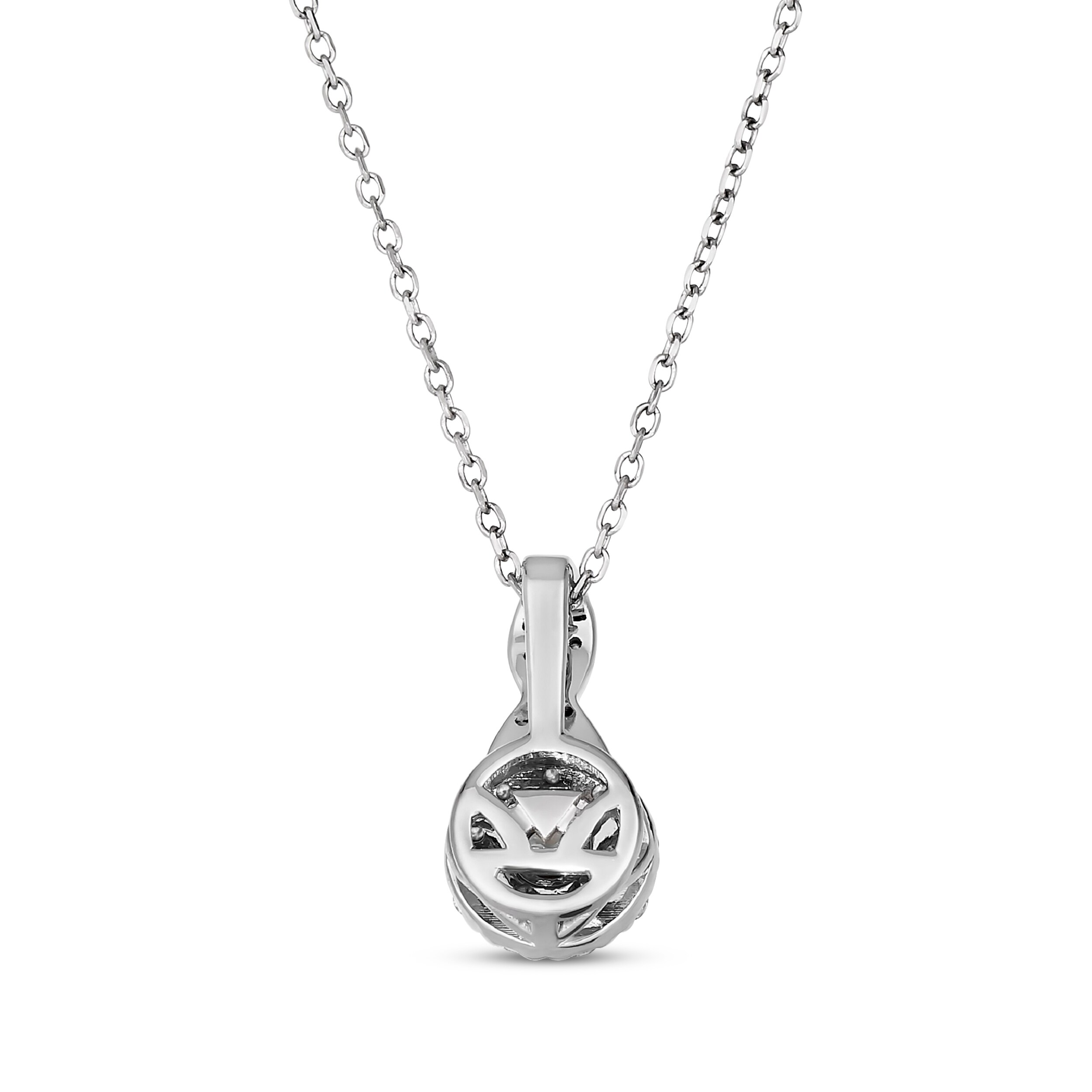 Le Vian Chocolate Twist Diamond Necklace 3/8 ct tw 14K Vanilla