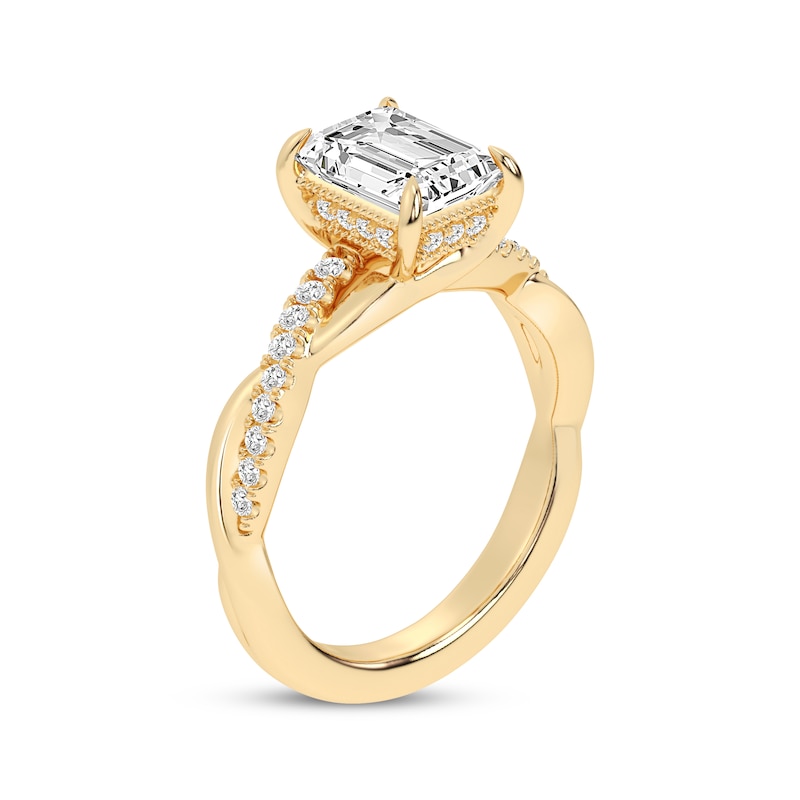 yellow gold diamond dress rings Diamond Accented Yellow Diamond Engagement Ring 14k Yellow Gold