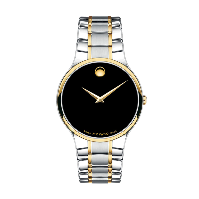 Movado Serio Museum Black Dial Quartz Movado Museum Classic 38mm Black Dial Quartz Stainless Steel  main image 4