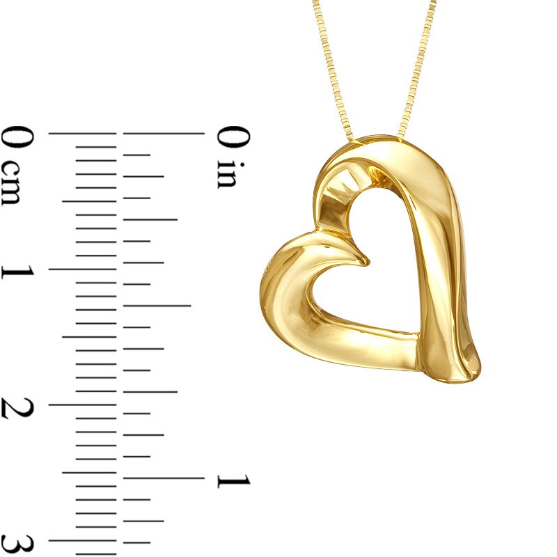 Electroform Heart Pendant in 14K Gold | Zales Outlet
