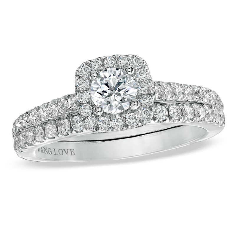 Vera Wang Love Collection Diamond Frame Bridal Set