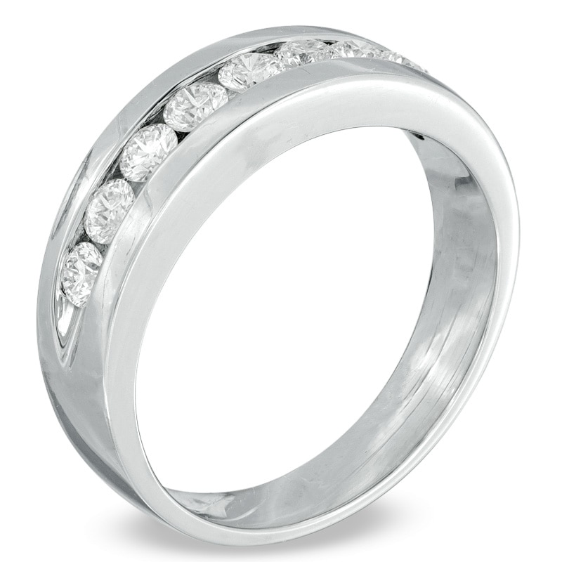 Diamond Wedding Band in Platinum Zales Outlet