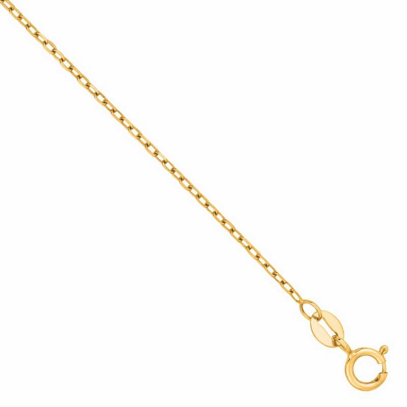 Cable Chain Necklace in 14K Gold 20