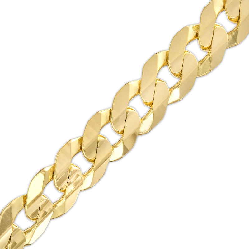 150 Gauge Cuban Curb Chain Bracelet in 10K Gold