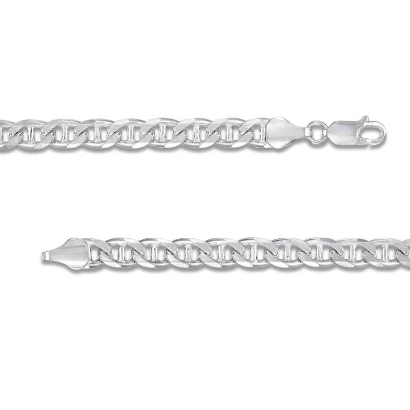 5.7mm Mariner Chain Necklace in Solid Sterling Silver  display picture 2
