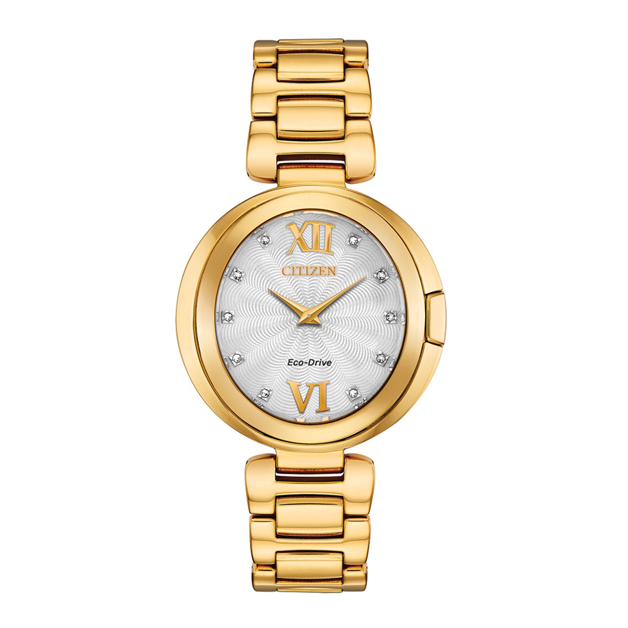 山ちゅんさま専用　Chapado ゴールド　Cara De Mujer箱付き Ladies' Citizen Eco-Drive® Capella Diamond Accent Gold-Tone Watch