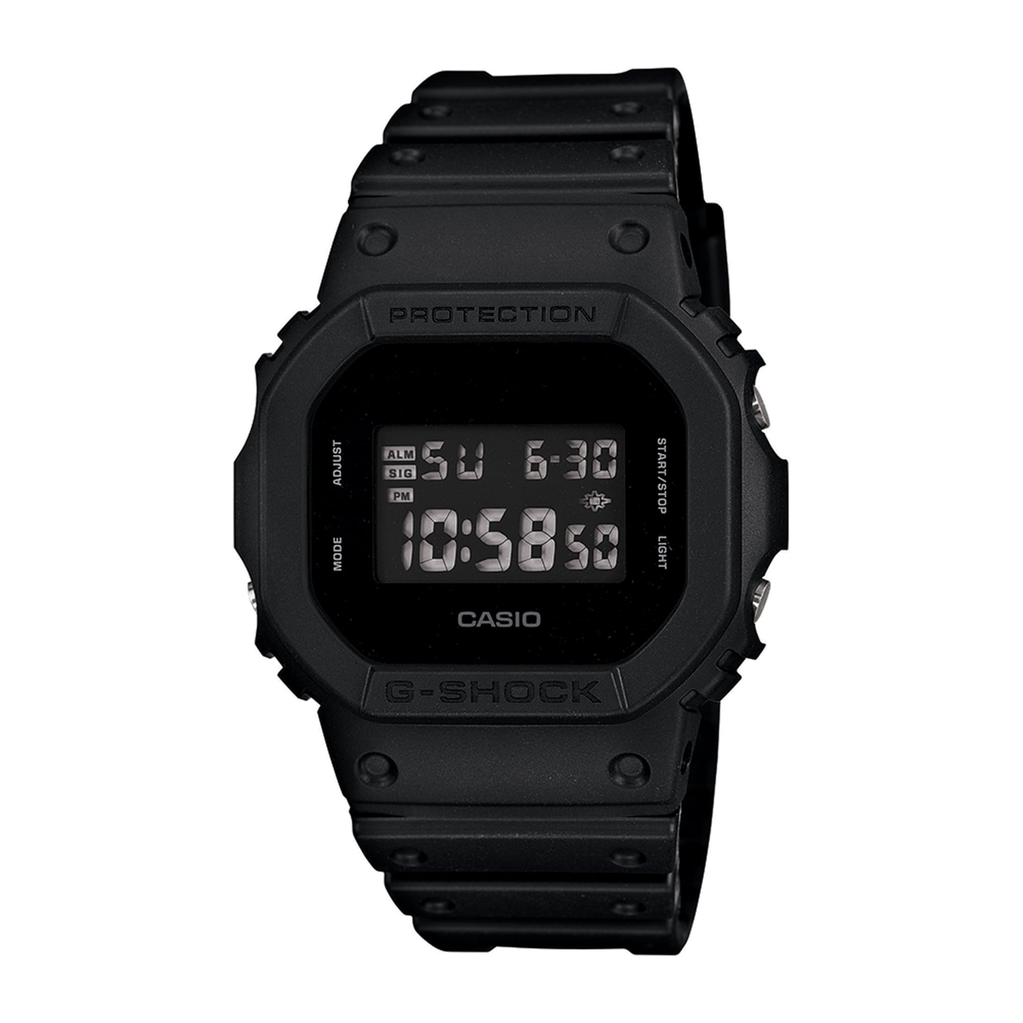 Men's Casio G-Shock Classic Black Resin Strap Watch with Octagonal