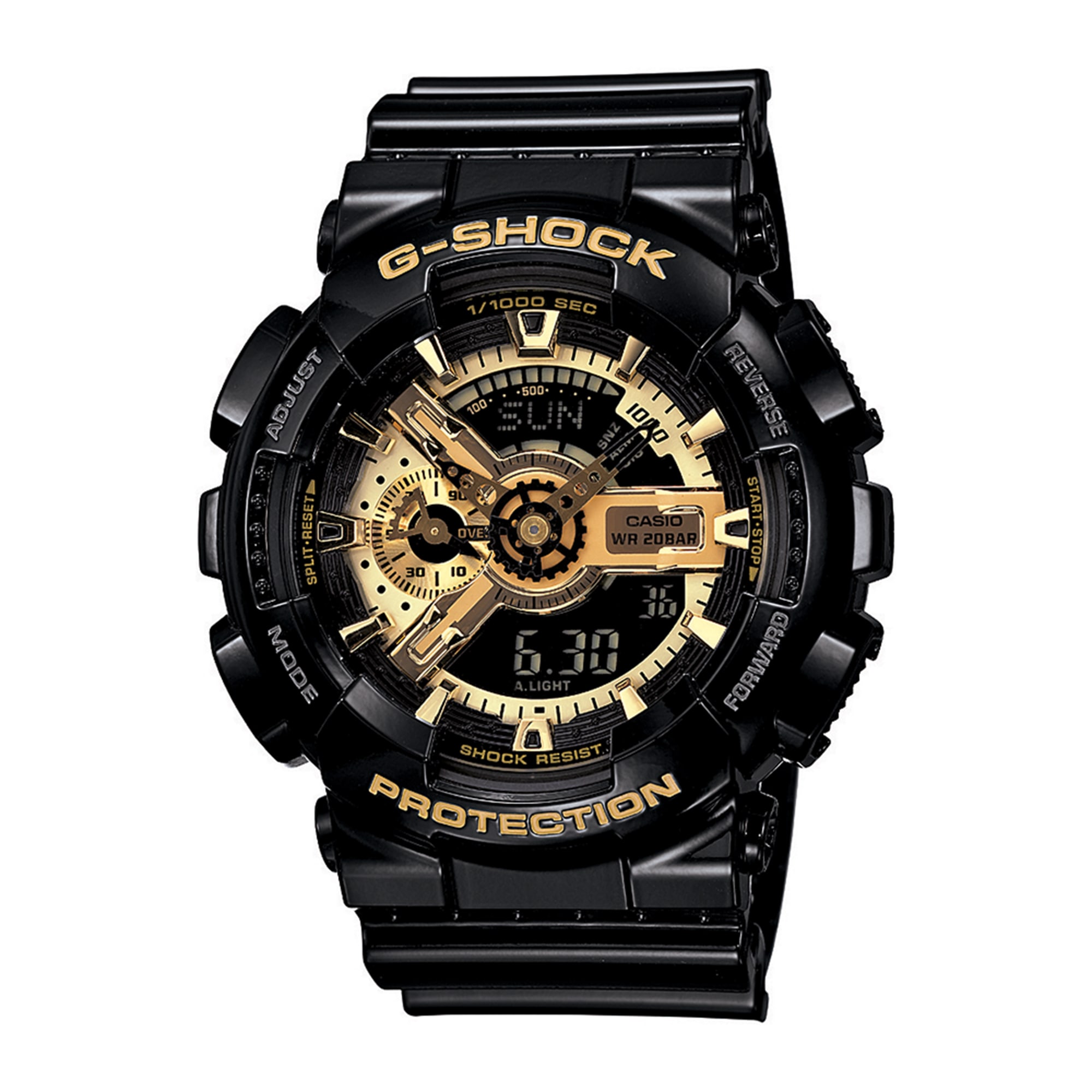 【美品】CASIO カシオ G-SHOCK ゴールド ソーラー マルチバンド 楽天市場】g-shock ゴールド（機能（腕時計・スマートウォッチ