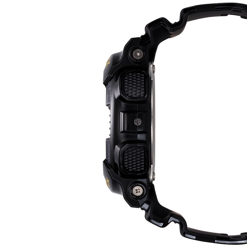 Men's Casio G-Shock Classic Resin Strap Watch with Black and Gold