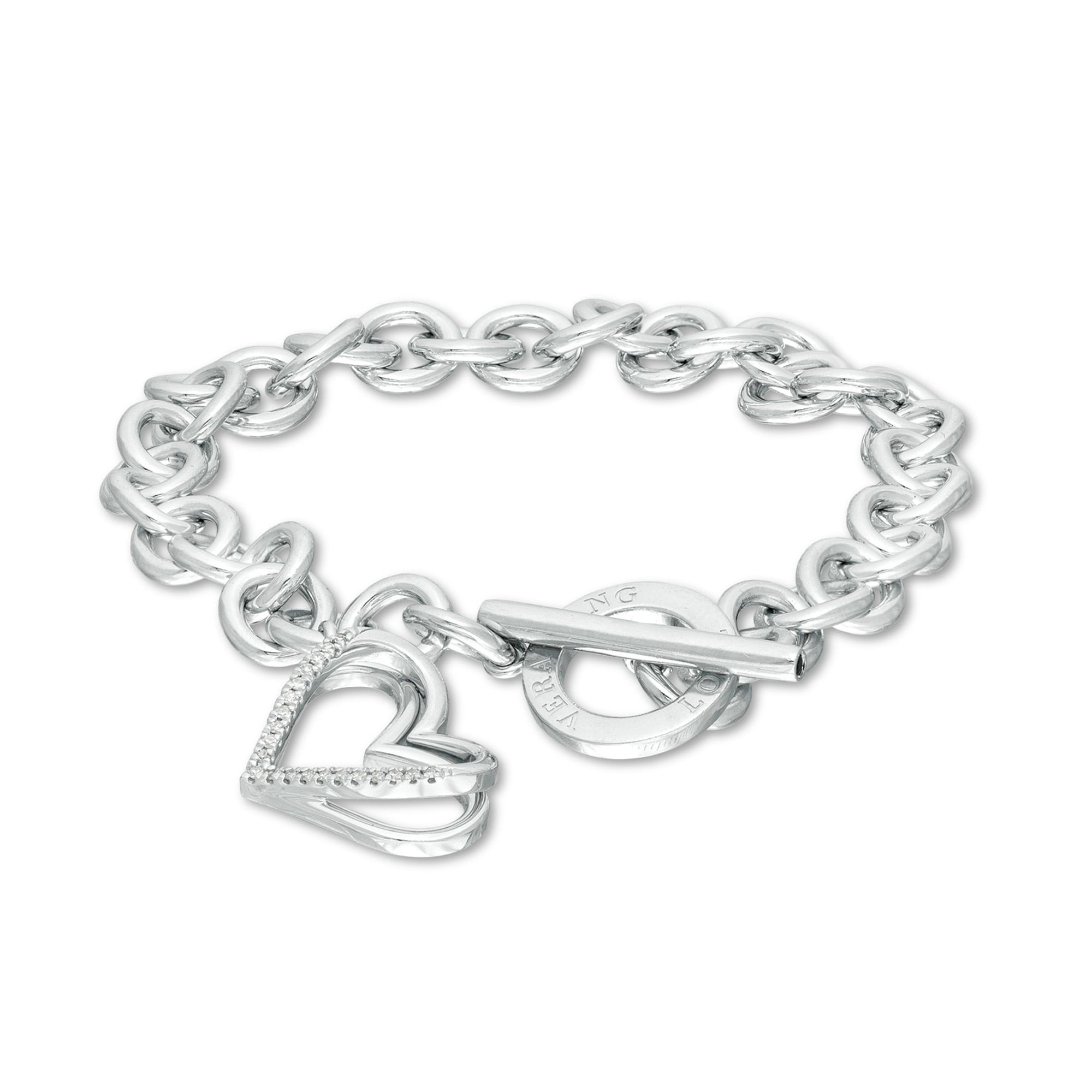 アクセサリー call SOUVENIR BRACELET The Kindred Heart from Vera Wang Love Collection 0.085 CT. T.W.
