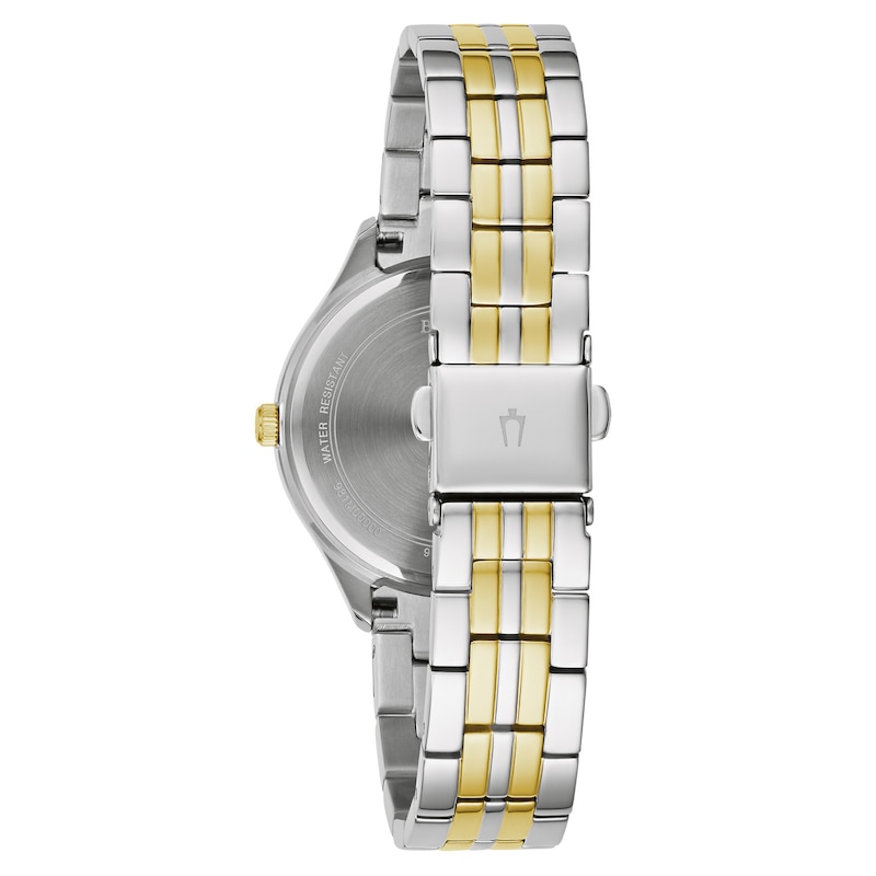 Bulova Women\'s Watch 98L273 Mother of Pearl Dial Crystal Accent Two Tone Bulova Women main image 3