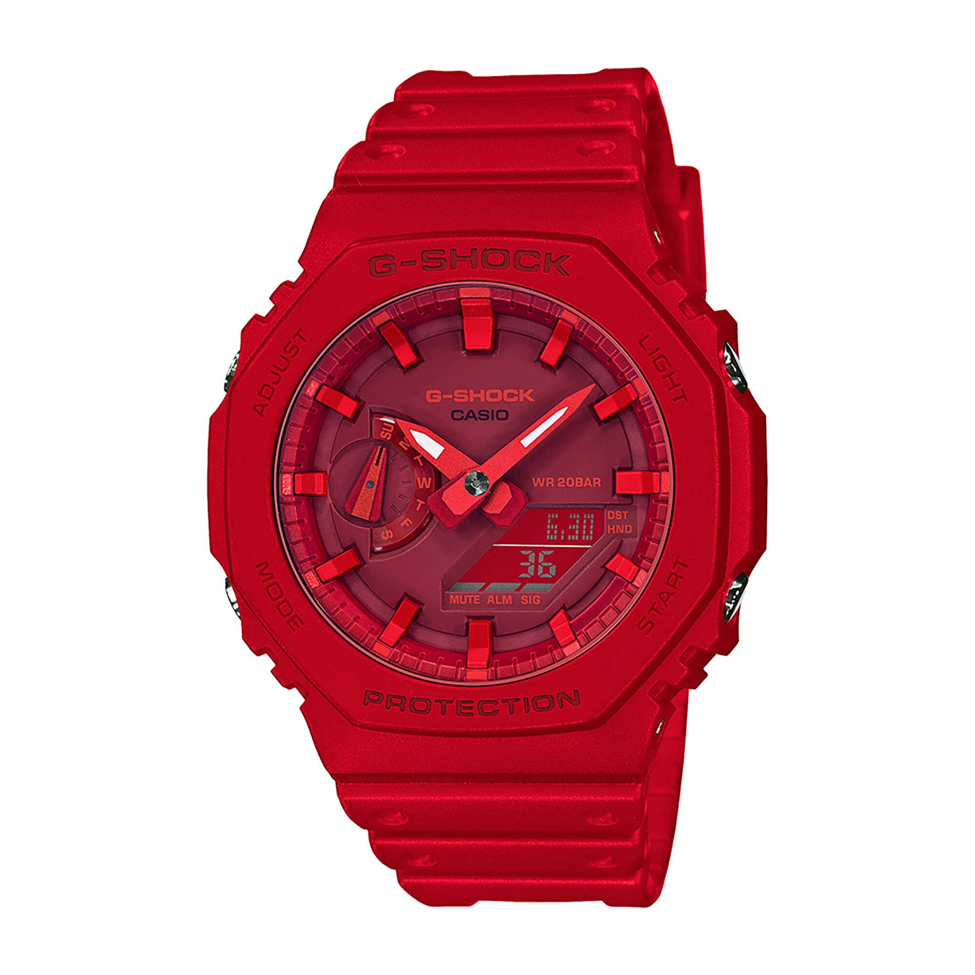 G-SHOCK 143 レッド腕時計 G-SHOCK】エレクトニックにクール☆BLACK & RED｜チックタック