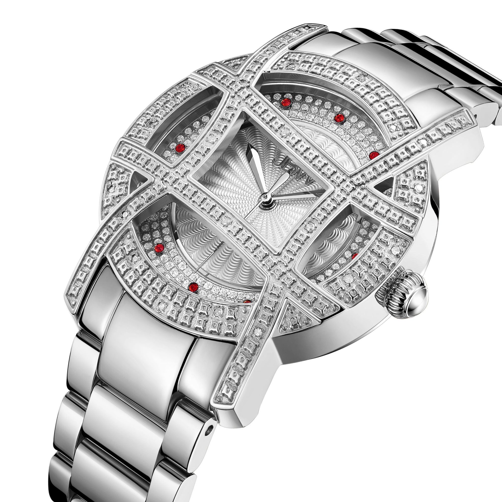 Ladies' JBW Olympia 1/5 CT. T.W. Diamond and Crystal Accent Watch