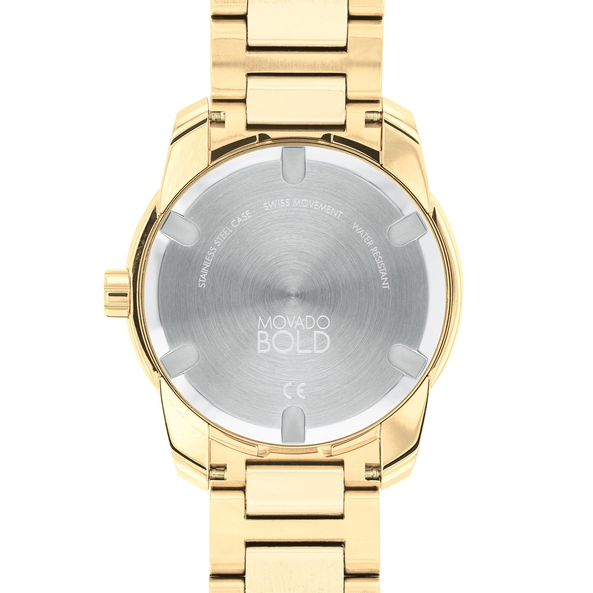 Men's Movado Bold® Verso Gold-Tone IP Watch with Gold-Tone Dial