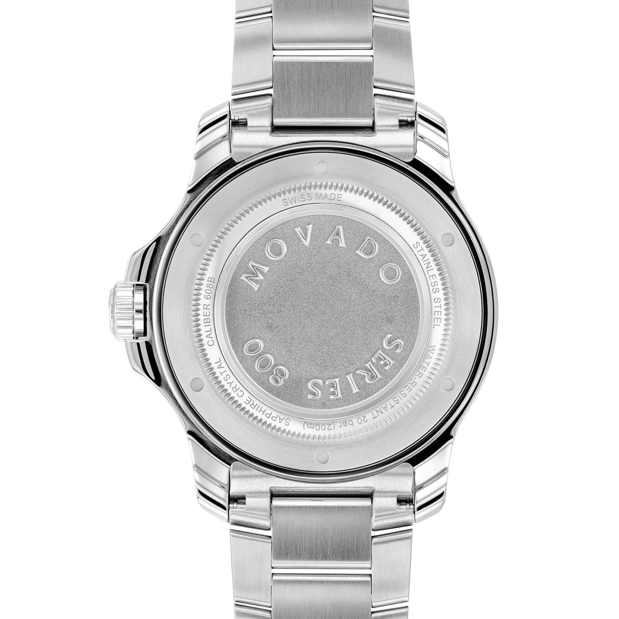 Men's Movado Series 800® Automatic Watch with Black Carbon Fiber