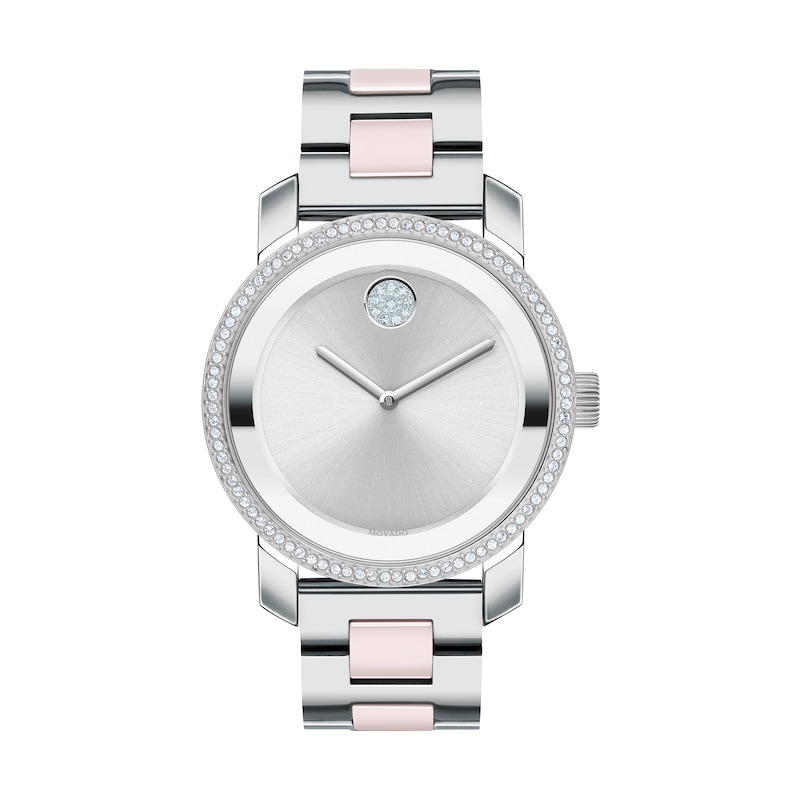 womens movado bold 13012878. Stainless steel, water resistant. Crystal accents. Movado | Accessories | Womens Movado Bold 312878 Stainless  main image 4