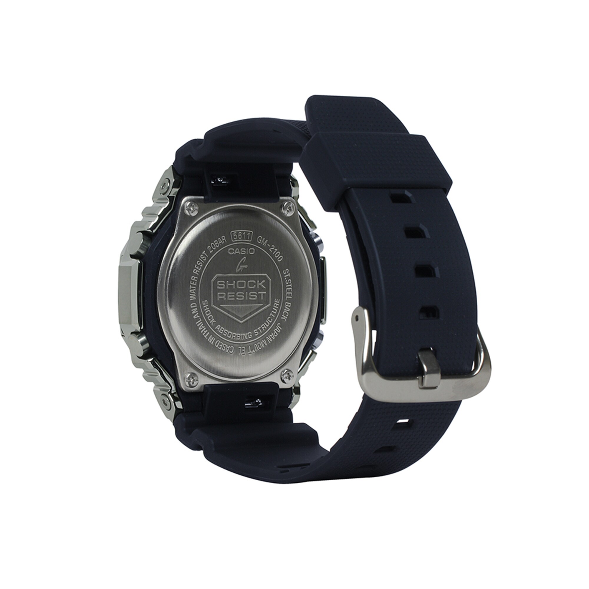 Men's Casio G-Shock Classic Black Resin Strap Watch with Grey Dial