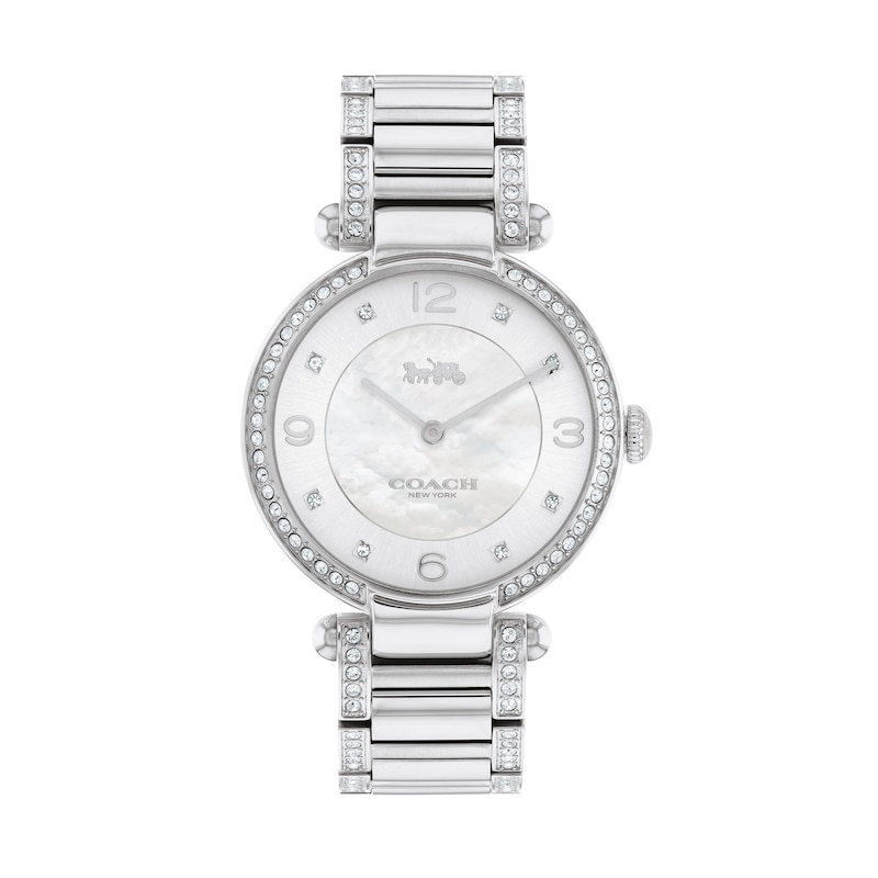 Coach Stainless Steel woman’s Carriage Dial  Watch NWT COACH WOMEN main image 4