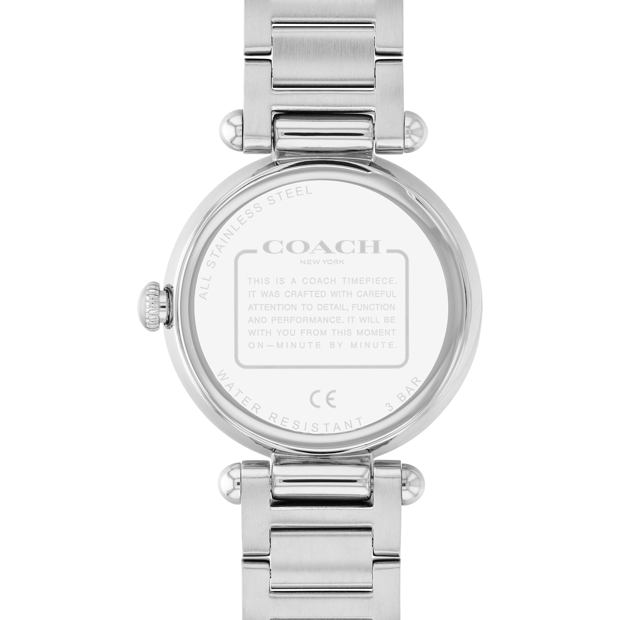 Coach Women\'s Watch with White Band and Silver Accents COACH Women main image 3