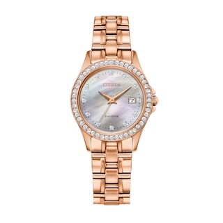 Citizens woman’s watch boxed set, eco drive Citizen Silhouette Eco-Drive Crystal Women main image 2