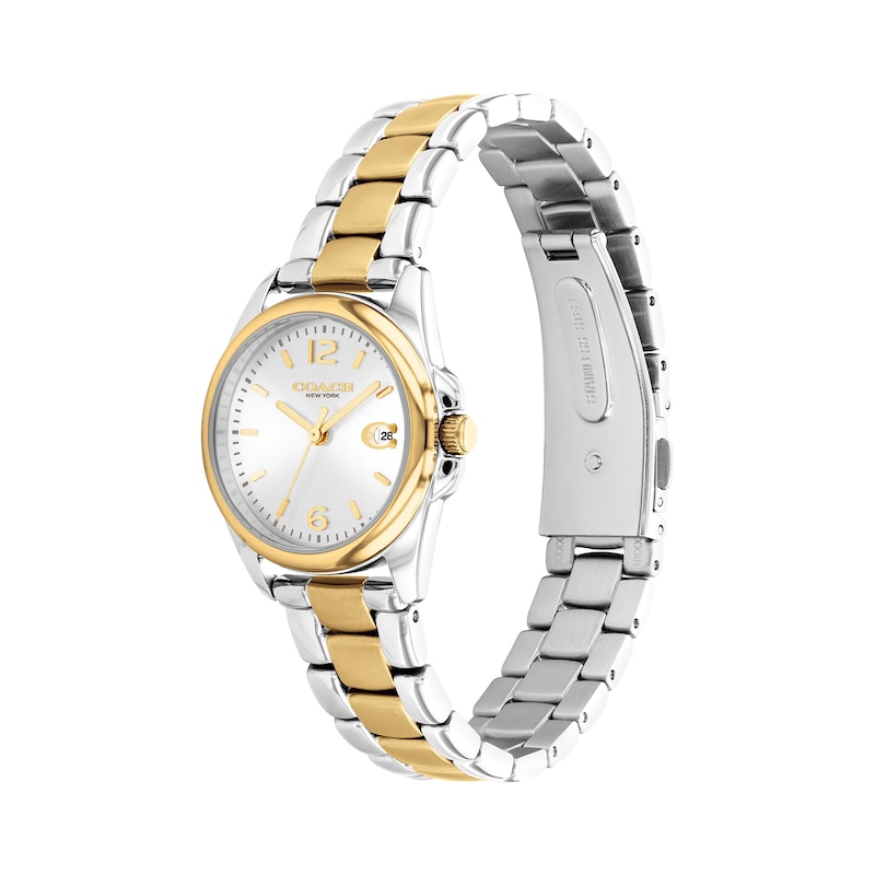 Coach to tone, silver and gold watch Coach Men main image 2
