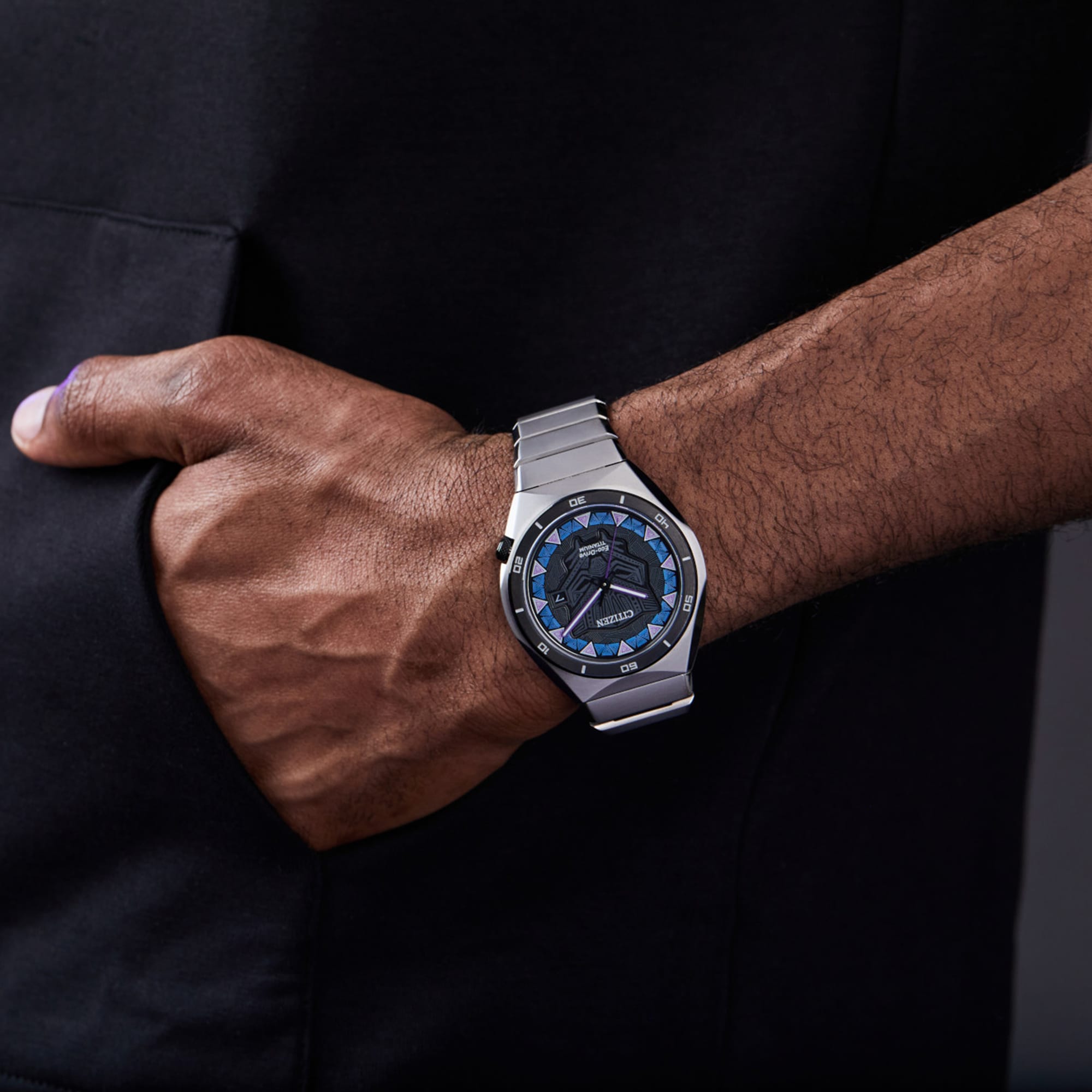 Men's Citizen ©Marvel Black Panther Super Titanium™ Watch (Model