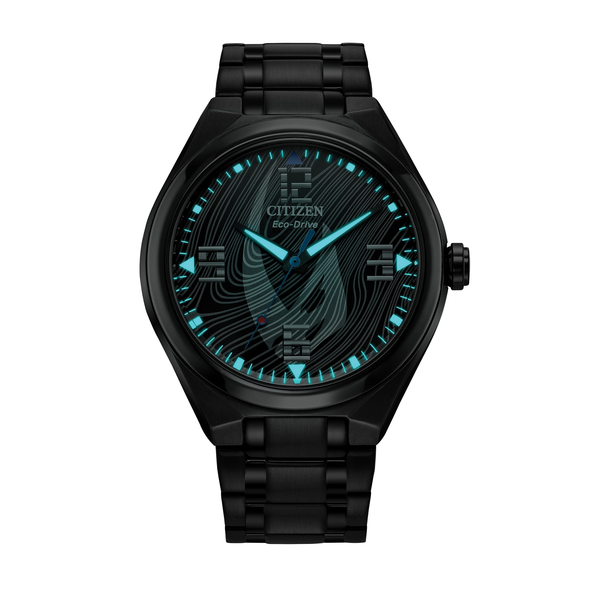 Men's Citizen Eco-Drive® Star Wars™ Mandalorian™ Black Strap Watch