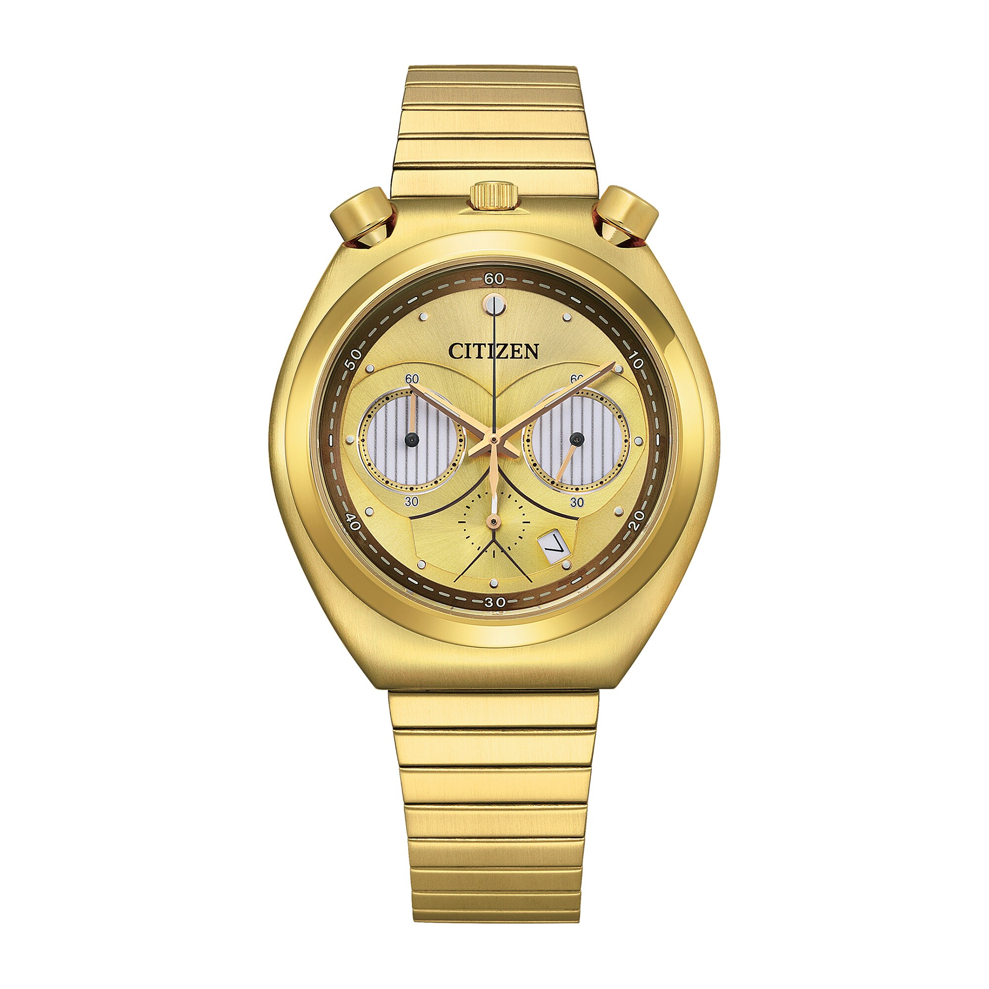 Men's Citizen Eco-Drive® Star Wars™ Tsuno C-3PO™ Gold-Tone