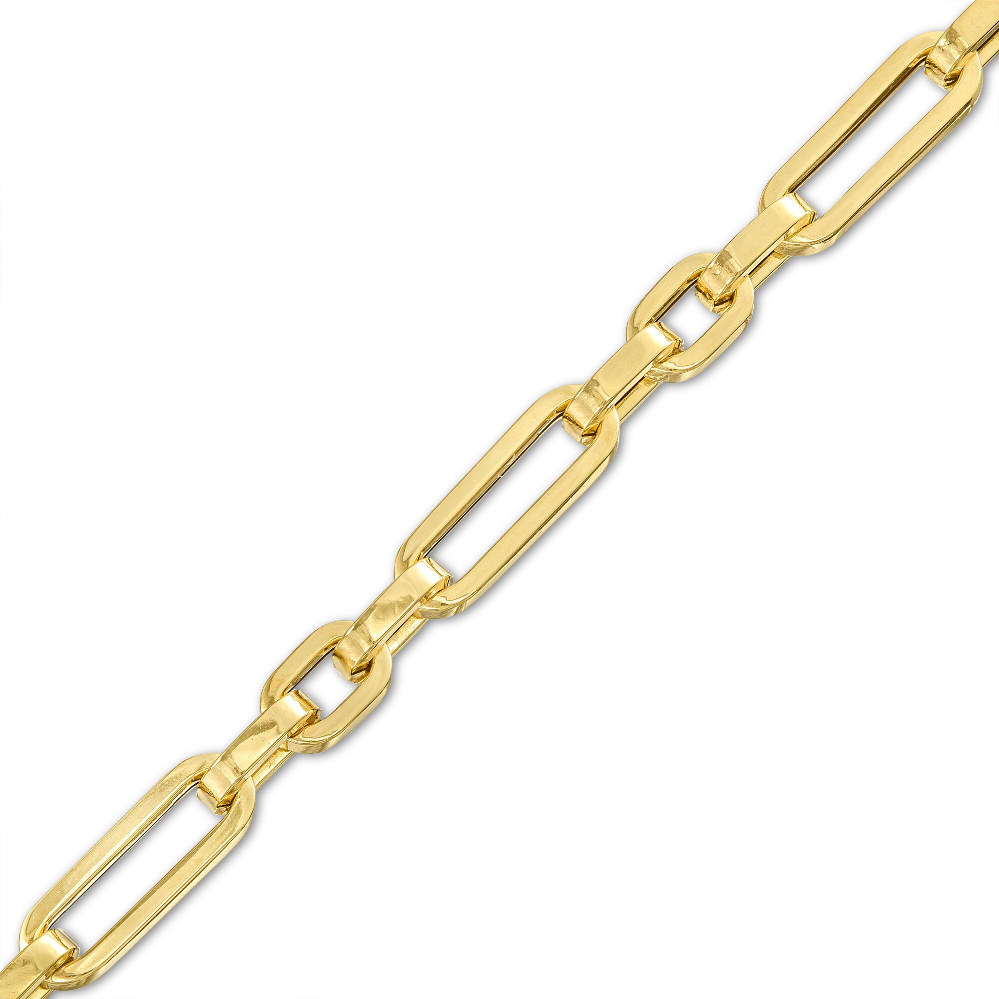 1.5mm Figaro Chain Bracelet in 18K Gold - 7.25