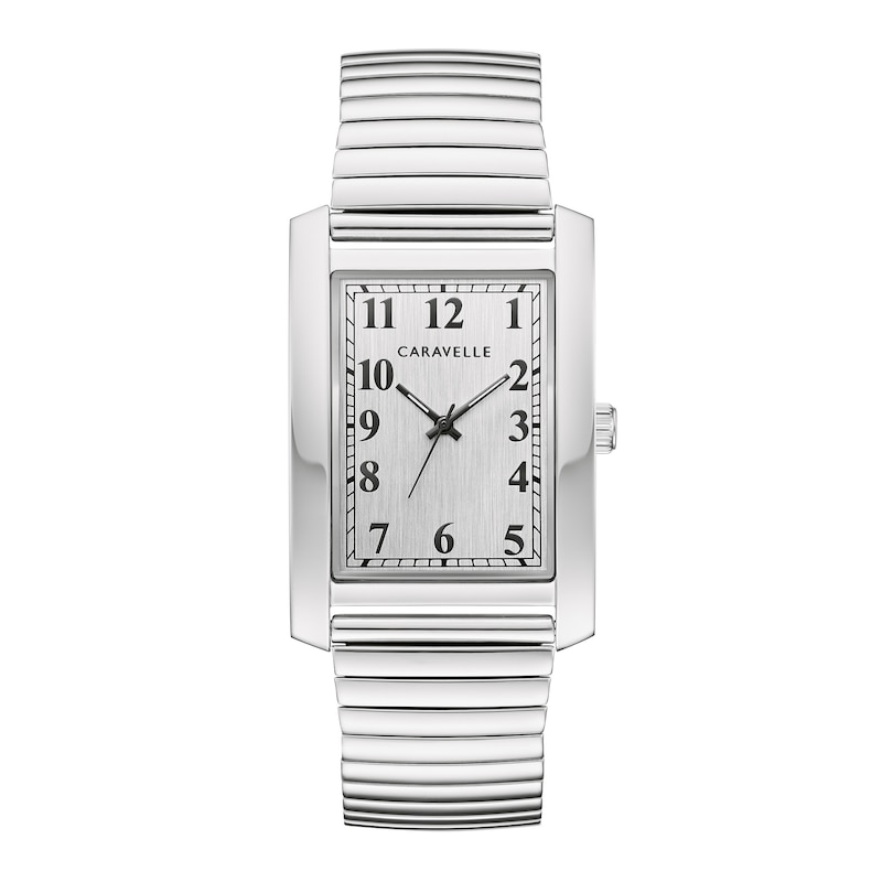 Caravelle by Bulova Silver Watch Amazon.com: Caravelle by Bulova Men main image 3