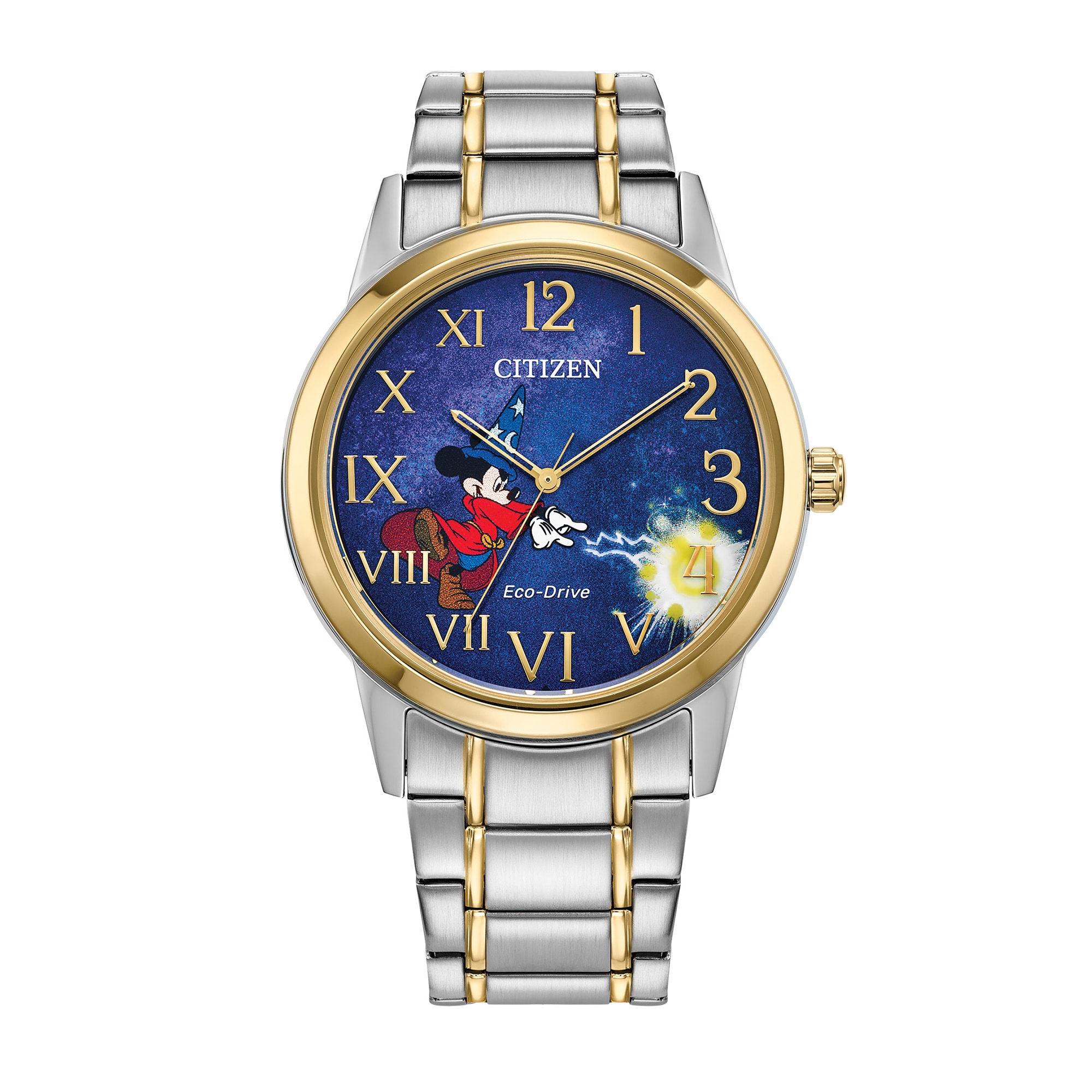 シェフィールド　ウェンディズニ Men's Citizen Eco-Drive® Disney Sorcerer's Apprentice Mickey Two