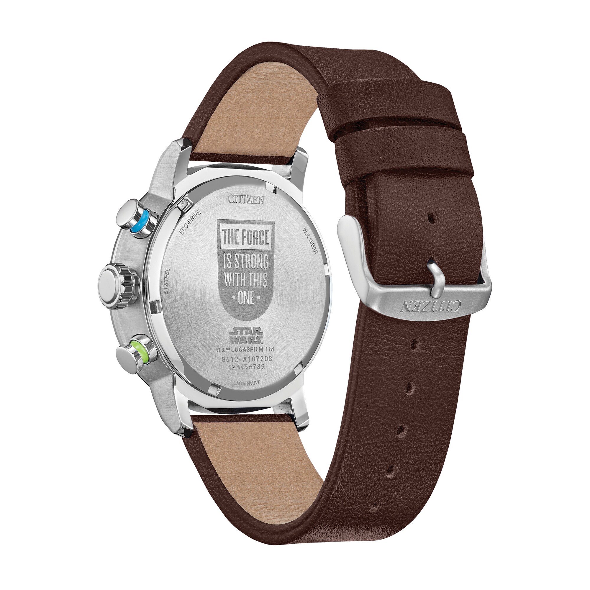 Men's Citizen Eco-Drive® Star Wars™ Luke Skywalker™ Brown Strap