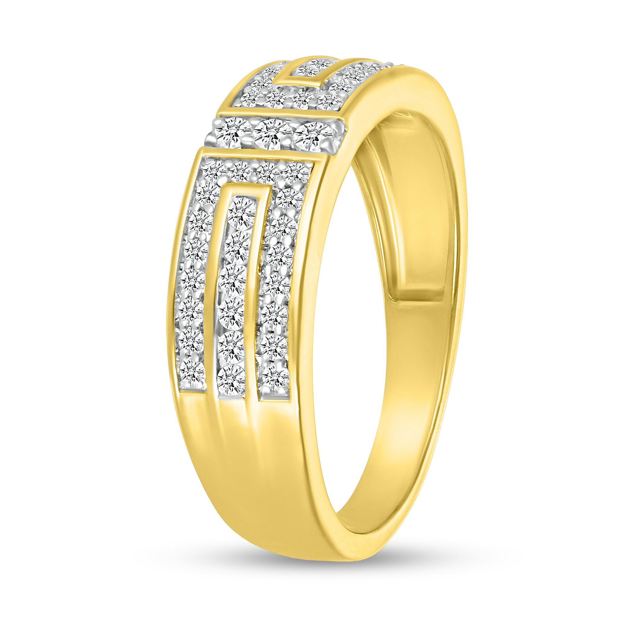 0.45 CT. T.W. Diamond Brick Ring in 10K Gold | Peoples Jewellers