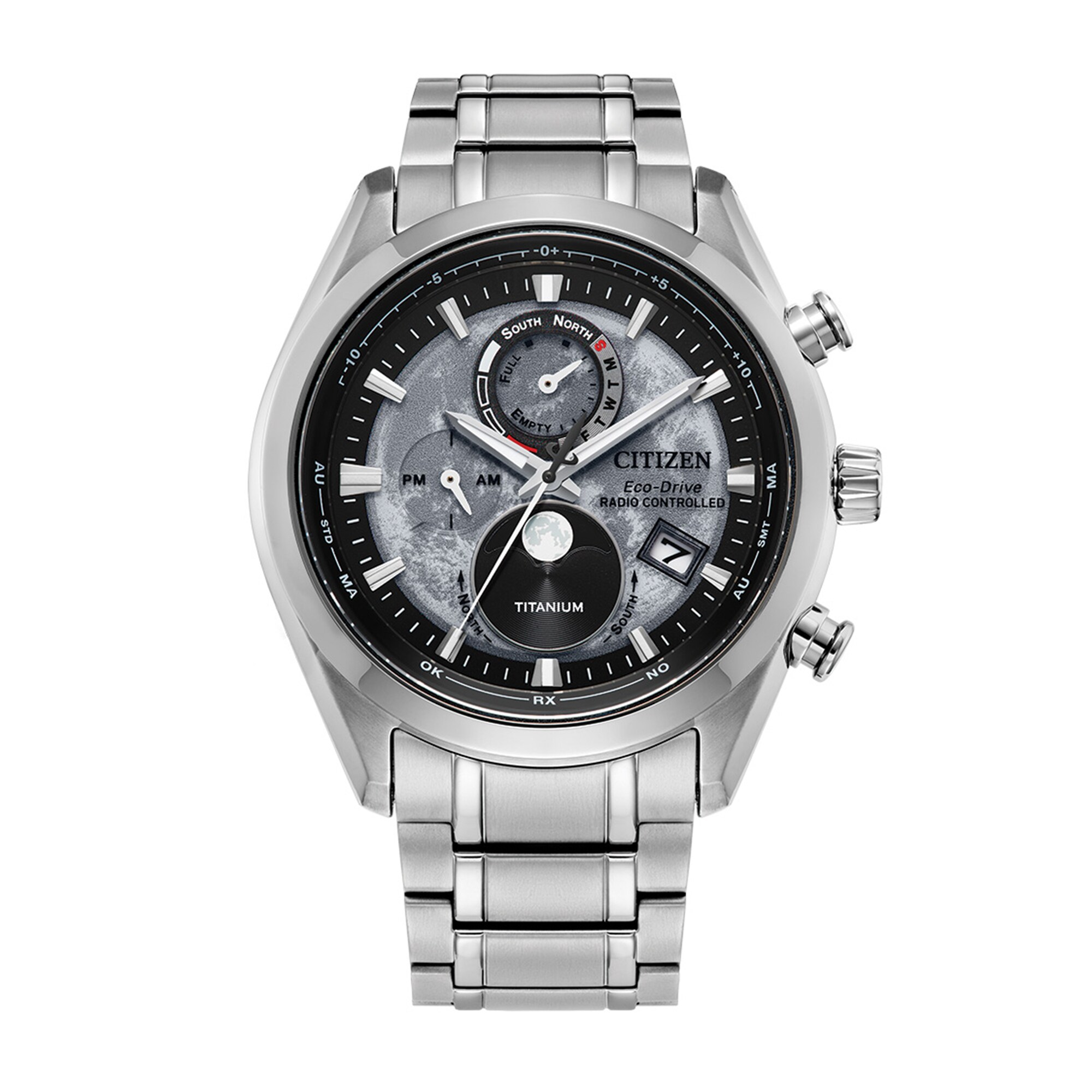 Men's Citizen Eco-Drive® Sport Luxury Super Titanium™ Radio