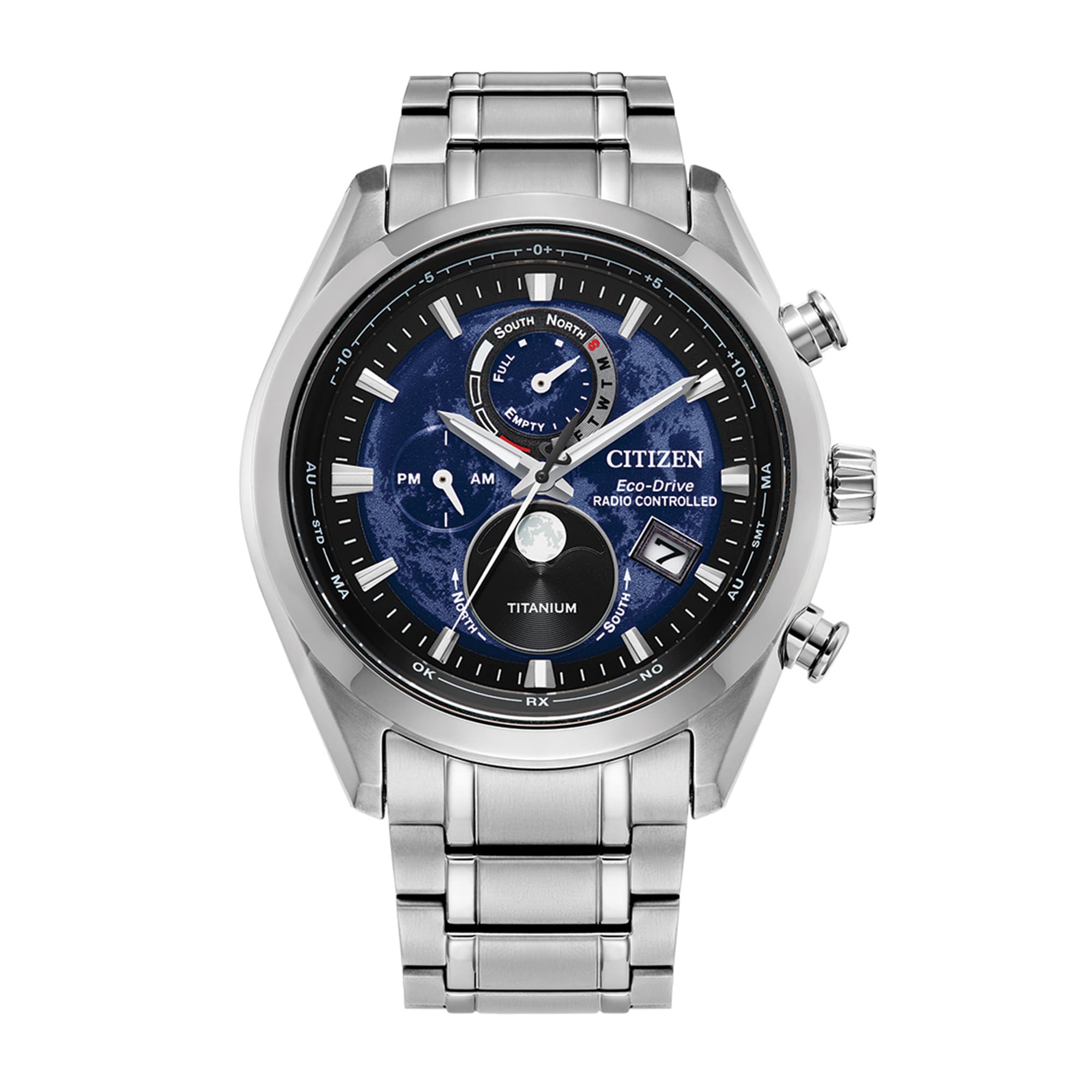 Men's Citizen Eco-Drive® Sport Luxury Super Titanium™ Radio
