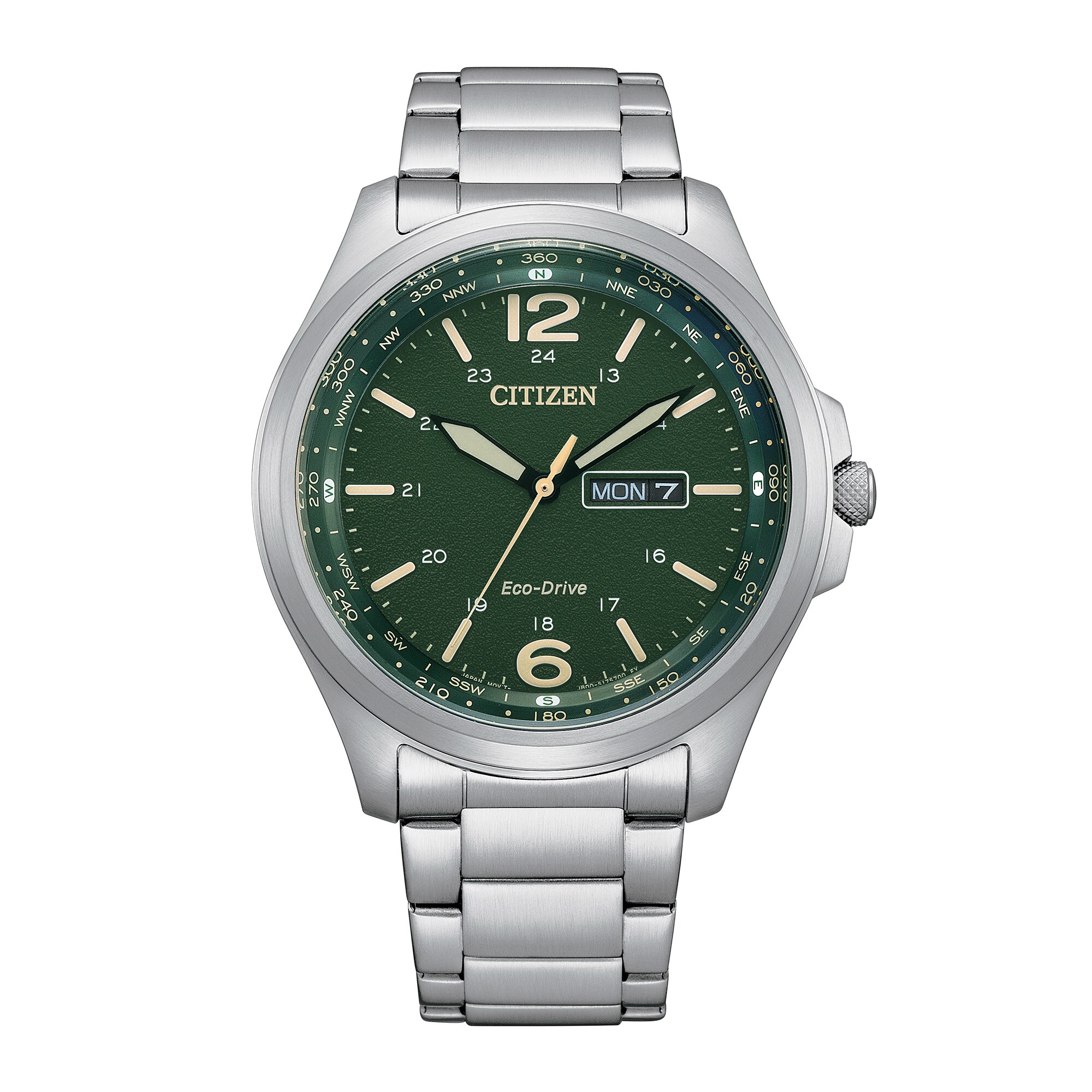 Men's Citizen Eco-Drive® Classic Watch with Green Dial (Model