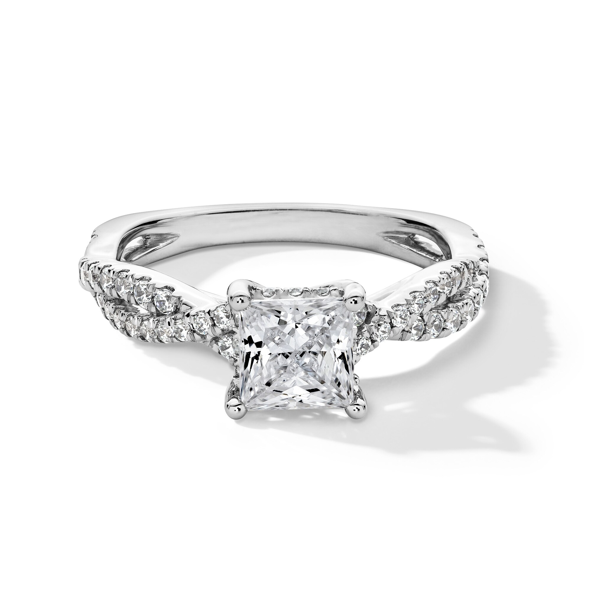 Classic Symphony 1-3/8 CT. T.W. Certified Princess-Cut Lab-Grown