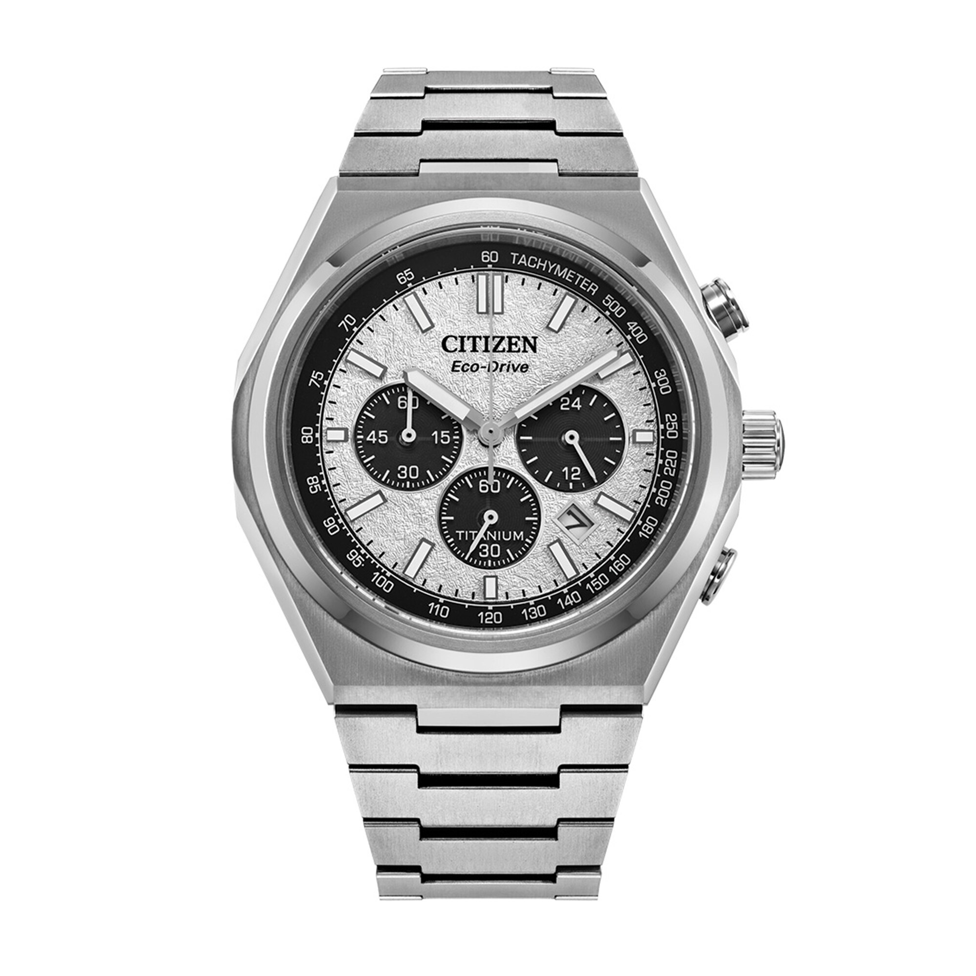 Men's Citizen Eco-Drive® Zenshin Chrono Super Titanium™ Watch with