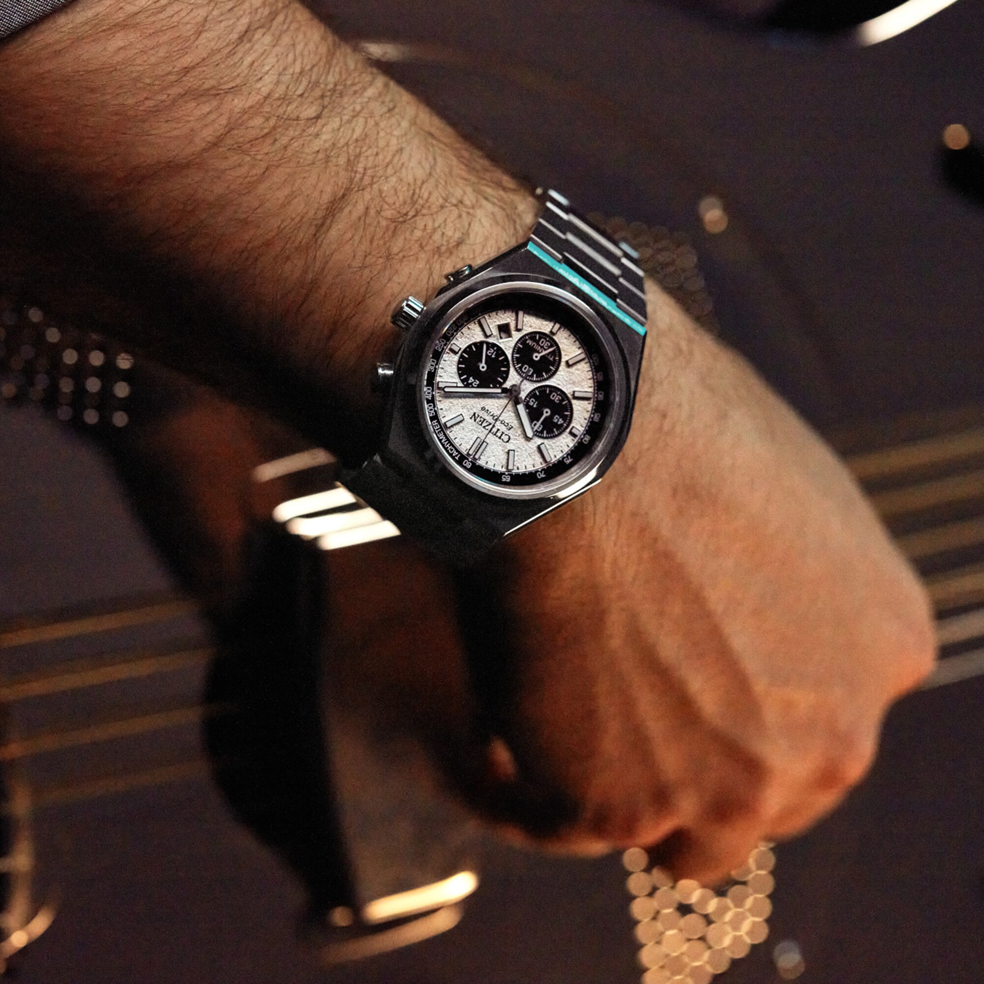 Men's Citizen Eco-Drive® Zenshin Chrono Super Titanium™ Watch with