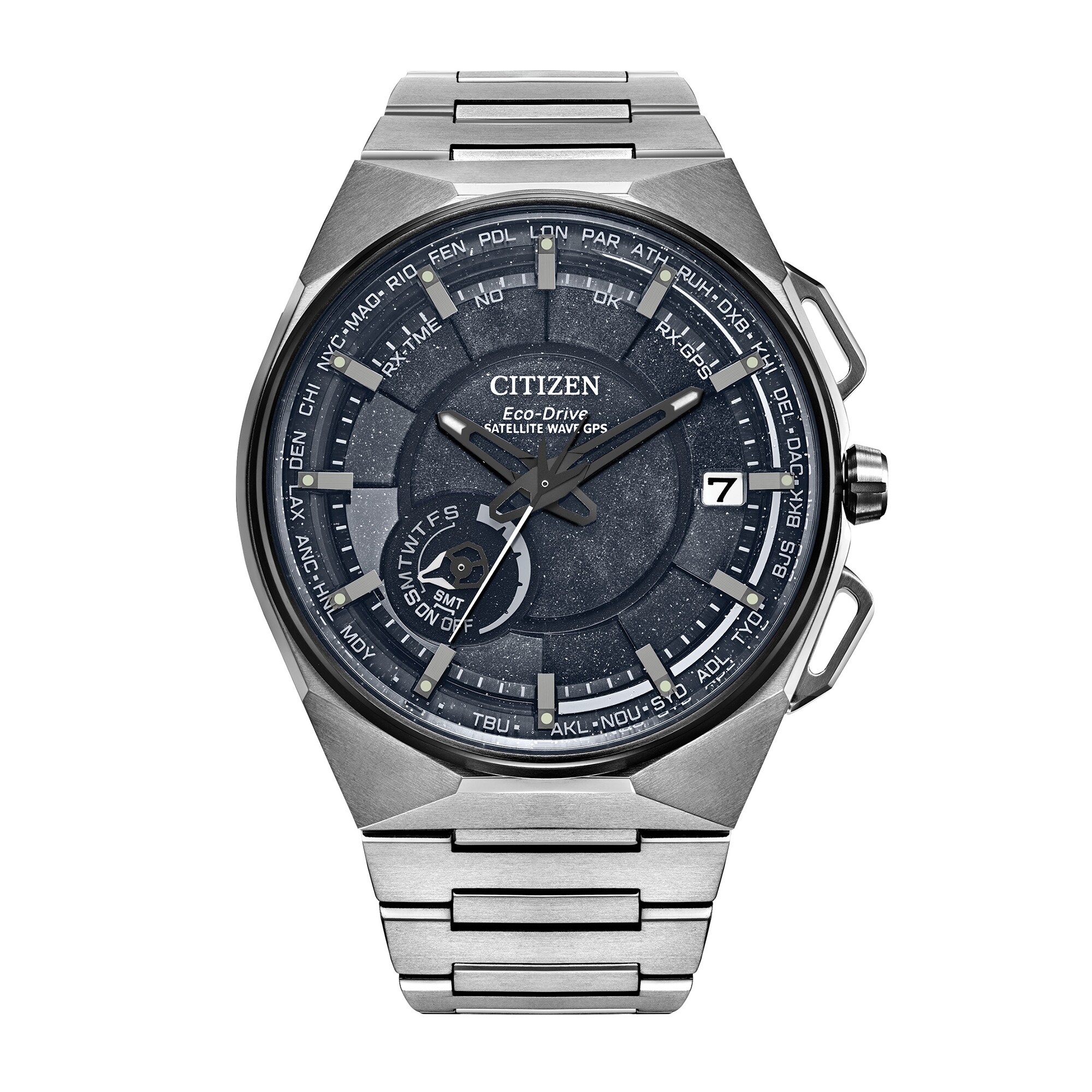 Men's Citizen Eco-Drive® Satellite Wave Super Titanium™ Sport Lux