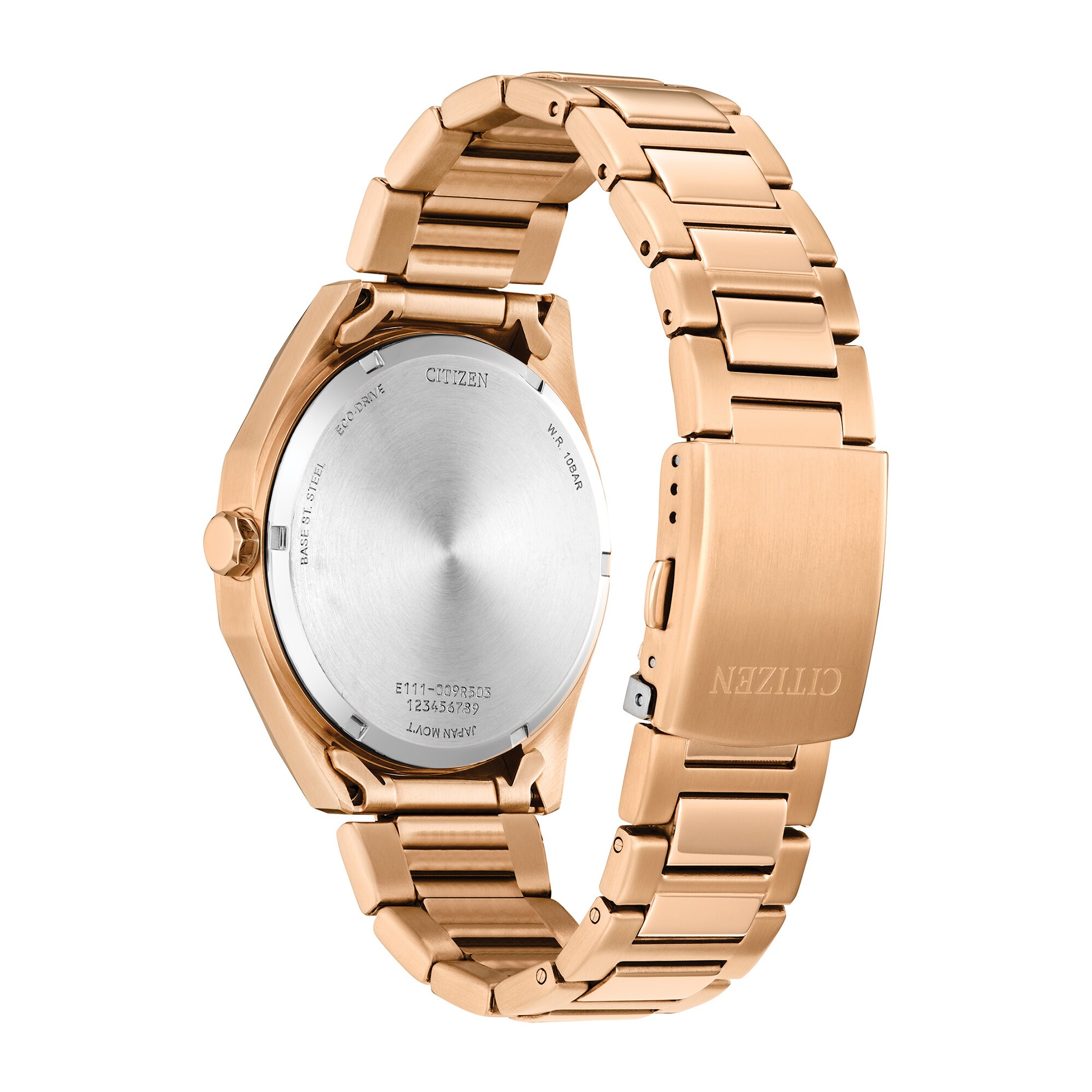 Men's Citizen Eco-Drive® Weekender Sport Rose-Tone IP Watch with
