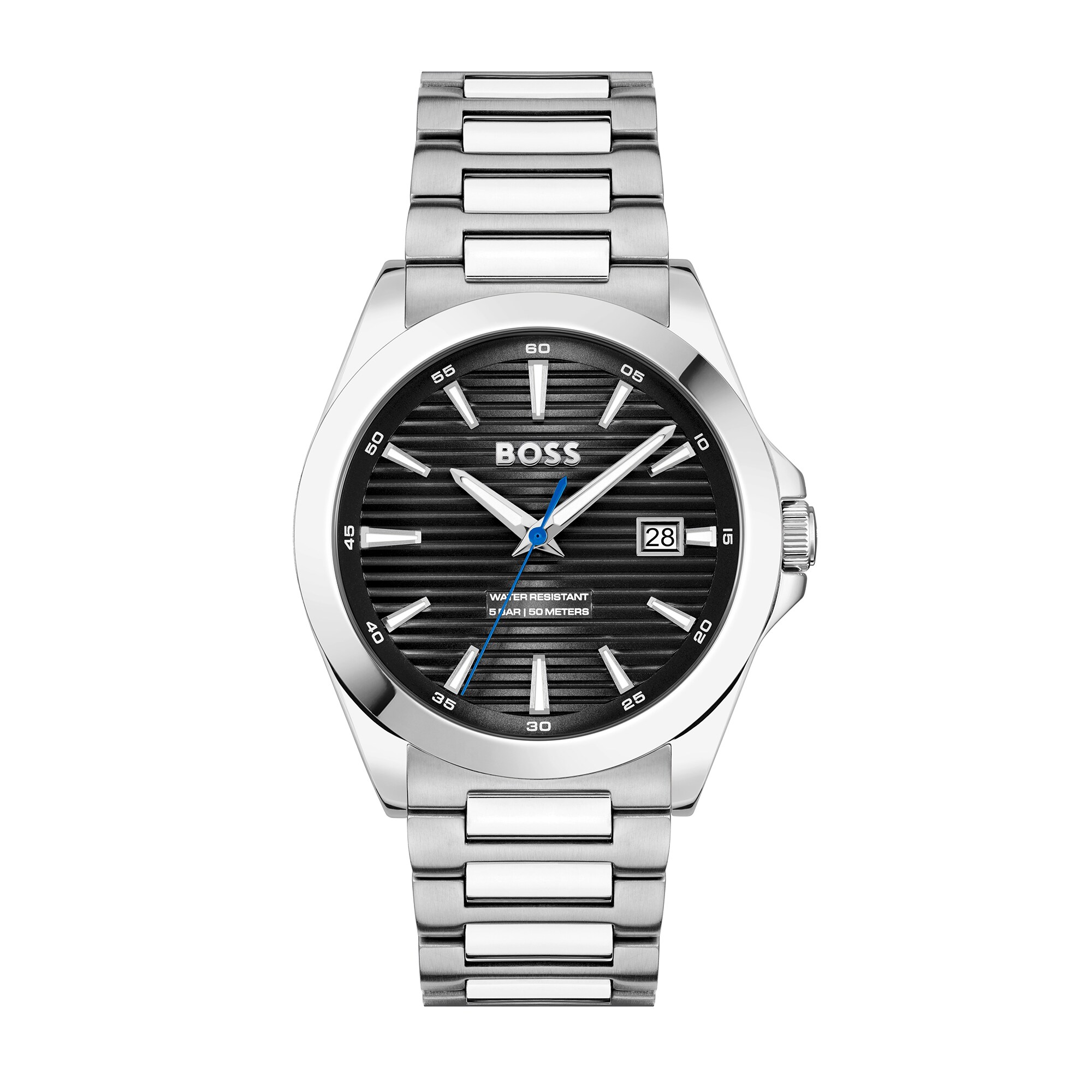 Men's Hugo Boss Strike Watch with Textured Black Dial (Model