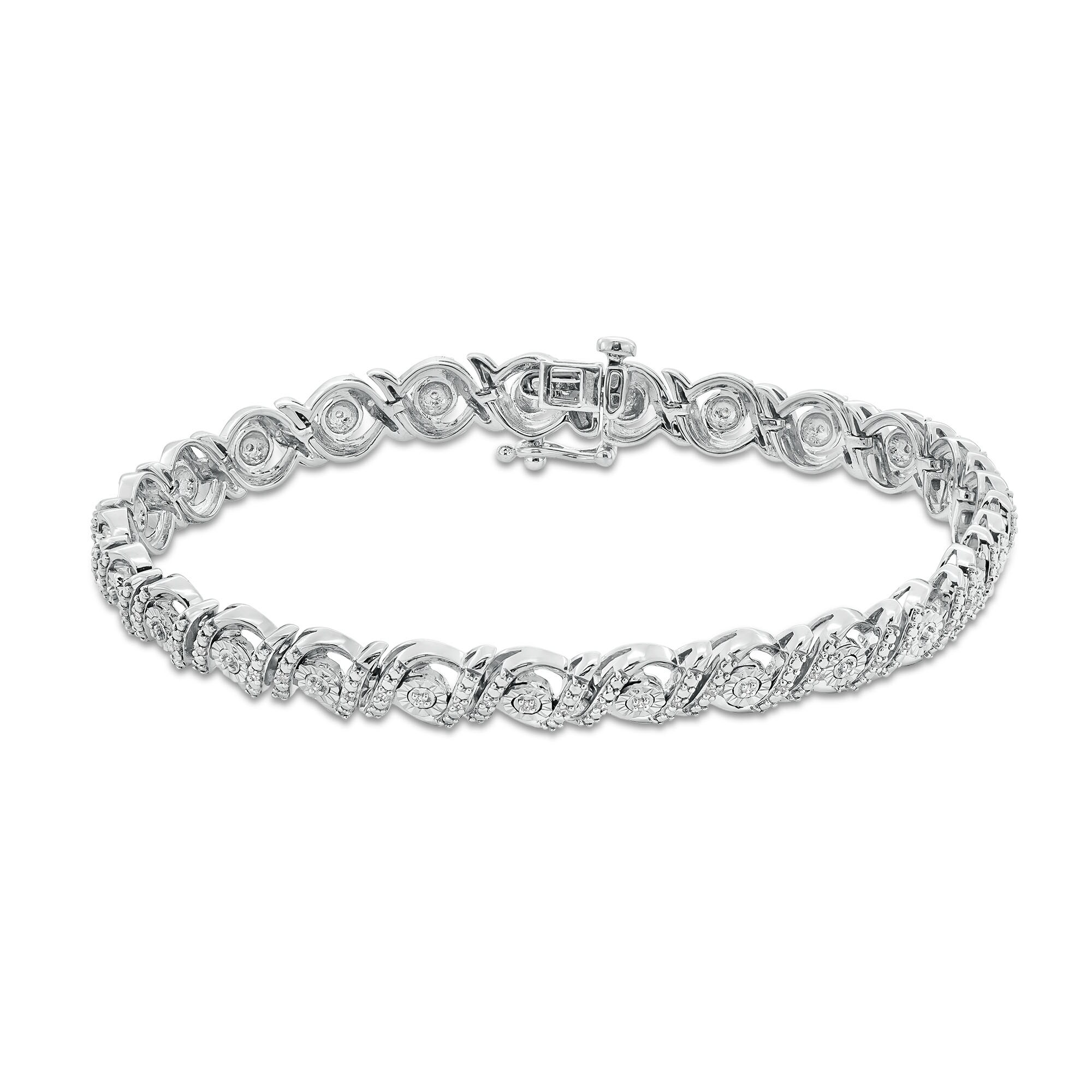 CTLS | CVTVLIST ブレスレット 5.00 ct. t.w. CZ Tennis Bracelet in Sterling Silver | Ross Simons