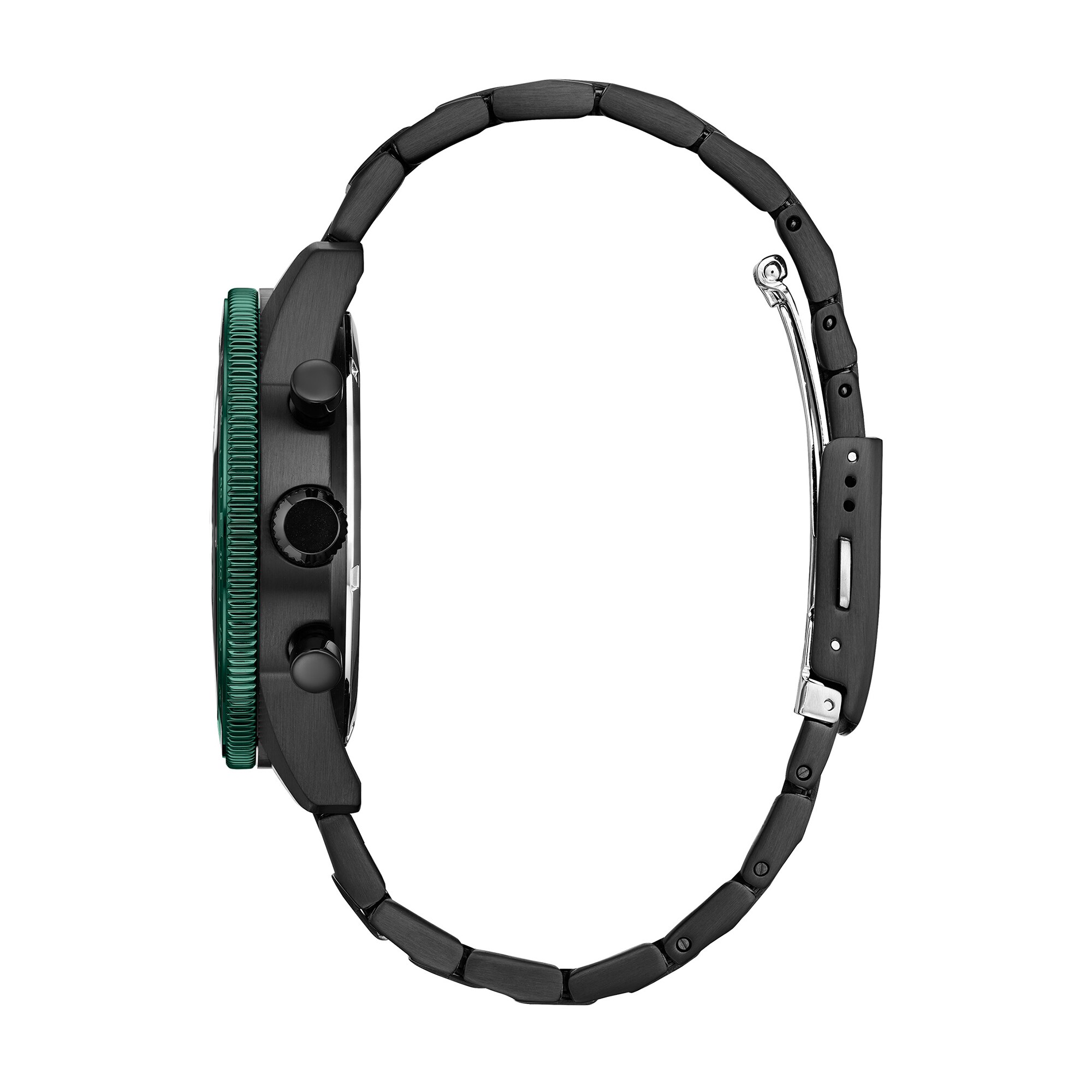 Men's Citizen Eco-Drive® Casual Sport Black and Green IP