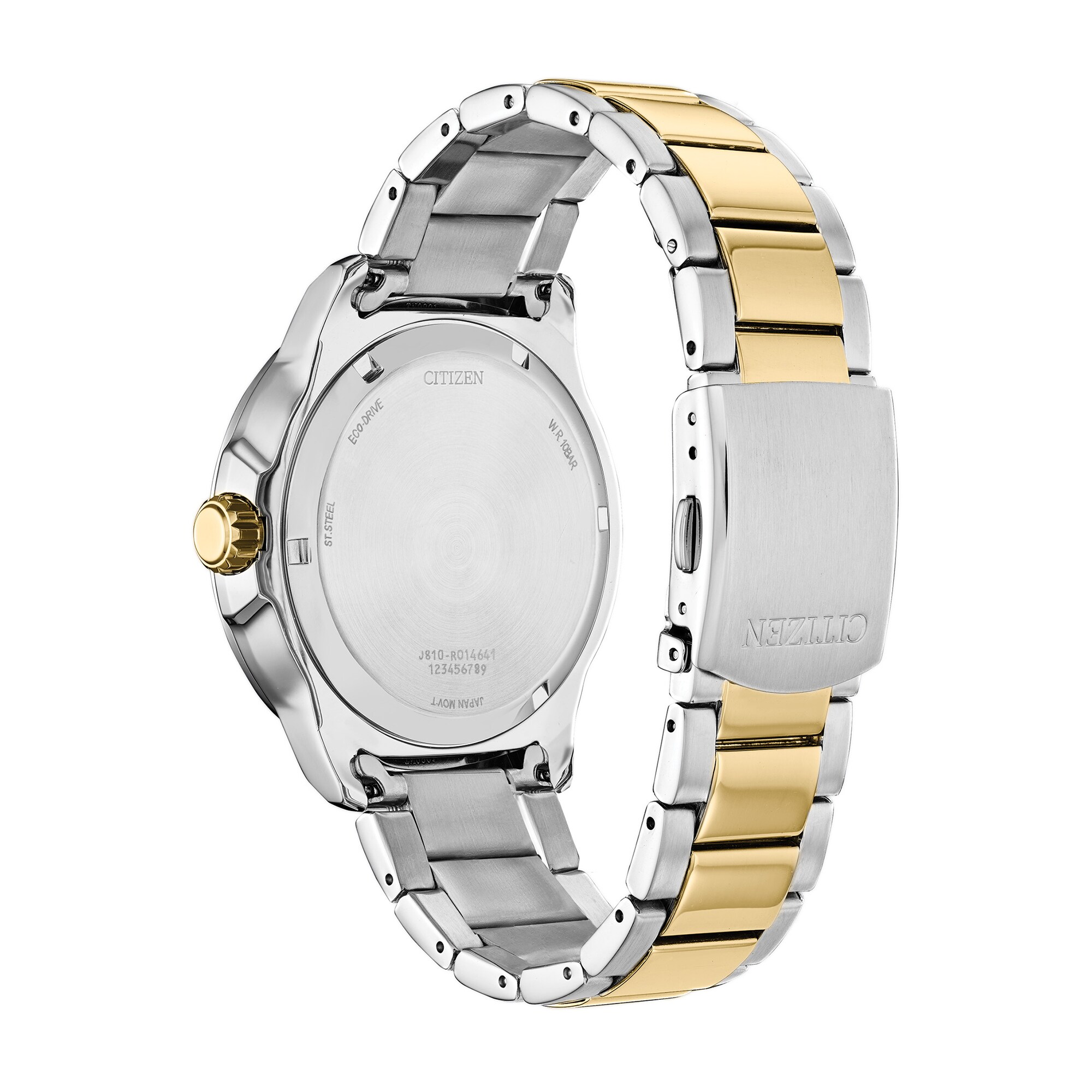 Men's Citizen Eco-Drive® Casual Sport Two-Tone IP Watch with