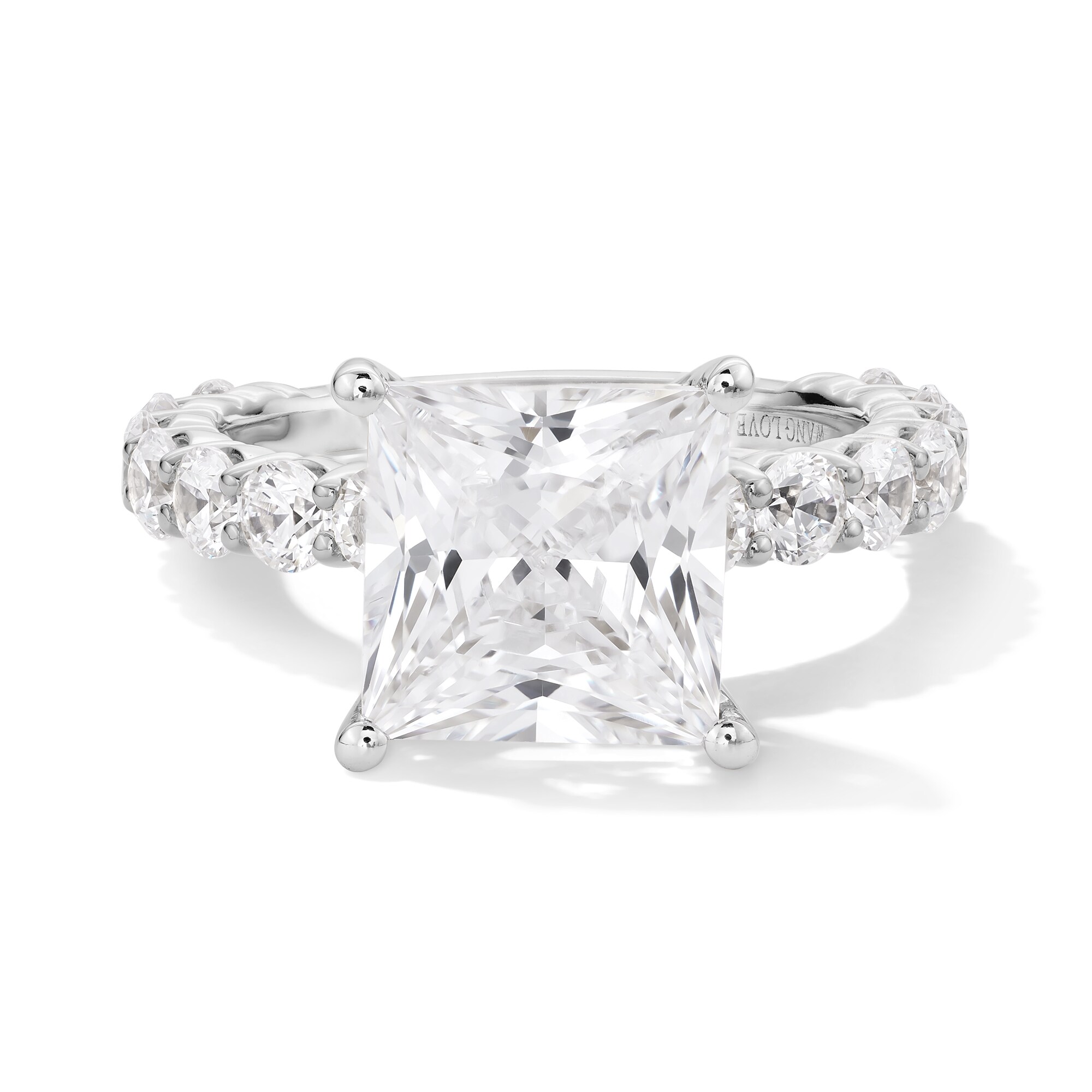 Vera Wang Love Collection 5-1/2 CT. T.W. Princess-Cut Certified