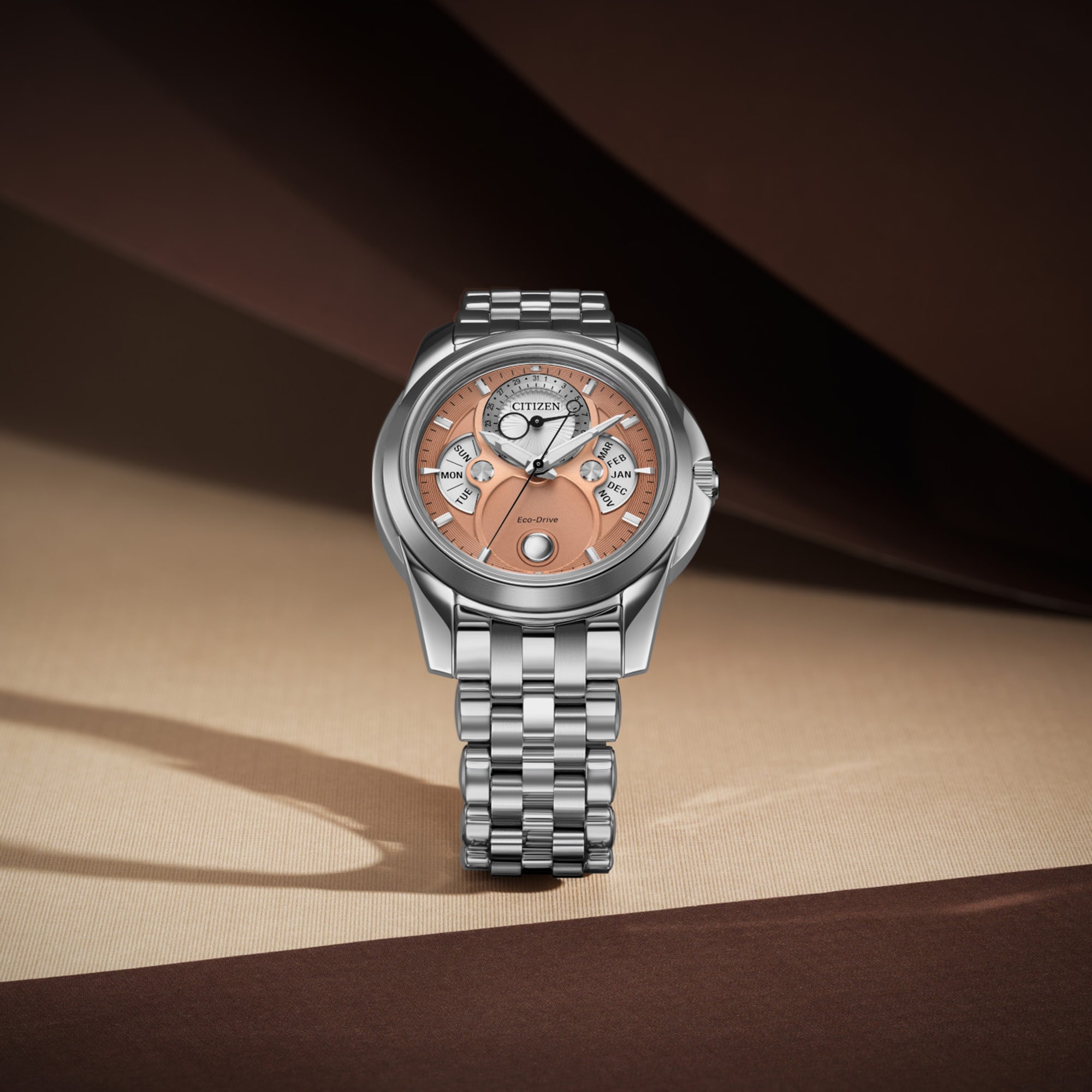 ベンチュラ Men's Citizen Eco-Drive® Dress Classic Calendrier Chronograph