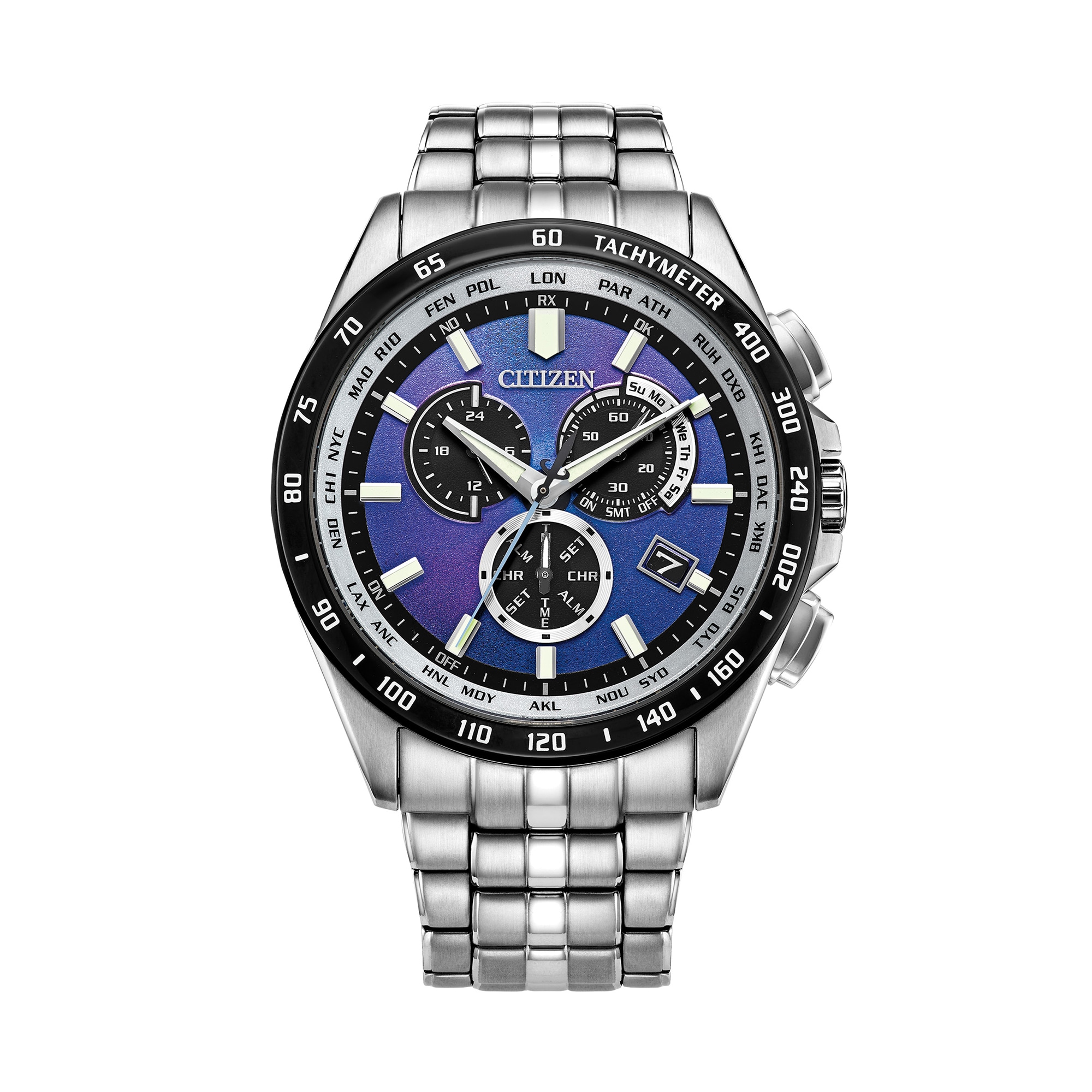 Men's Citizen Eco-Drive® Sport Luxury PCAT UNITE with BLUE