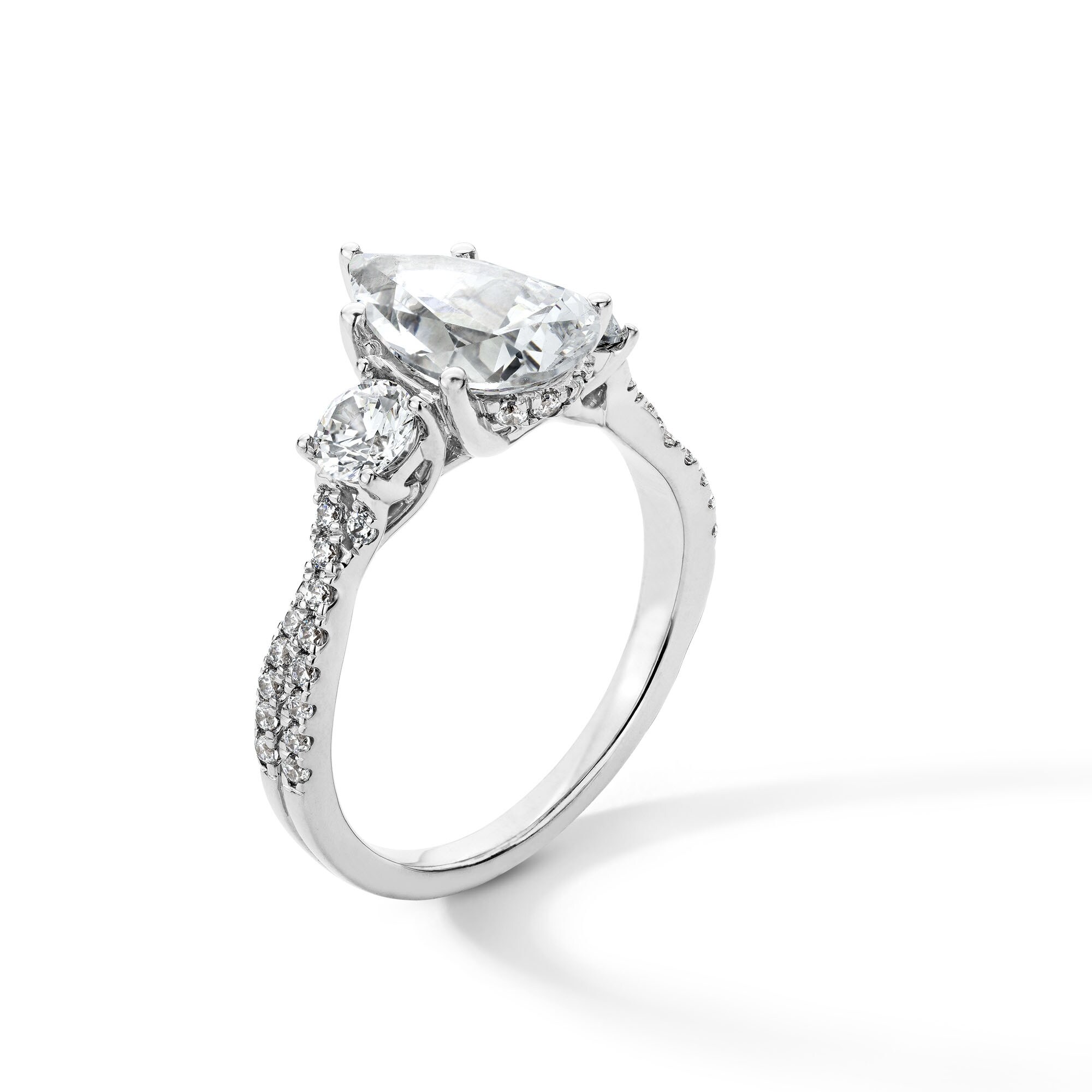Classic Symphony 2-3/4 CT. T.W. Pear-Shaped Certified Lab-Grown