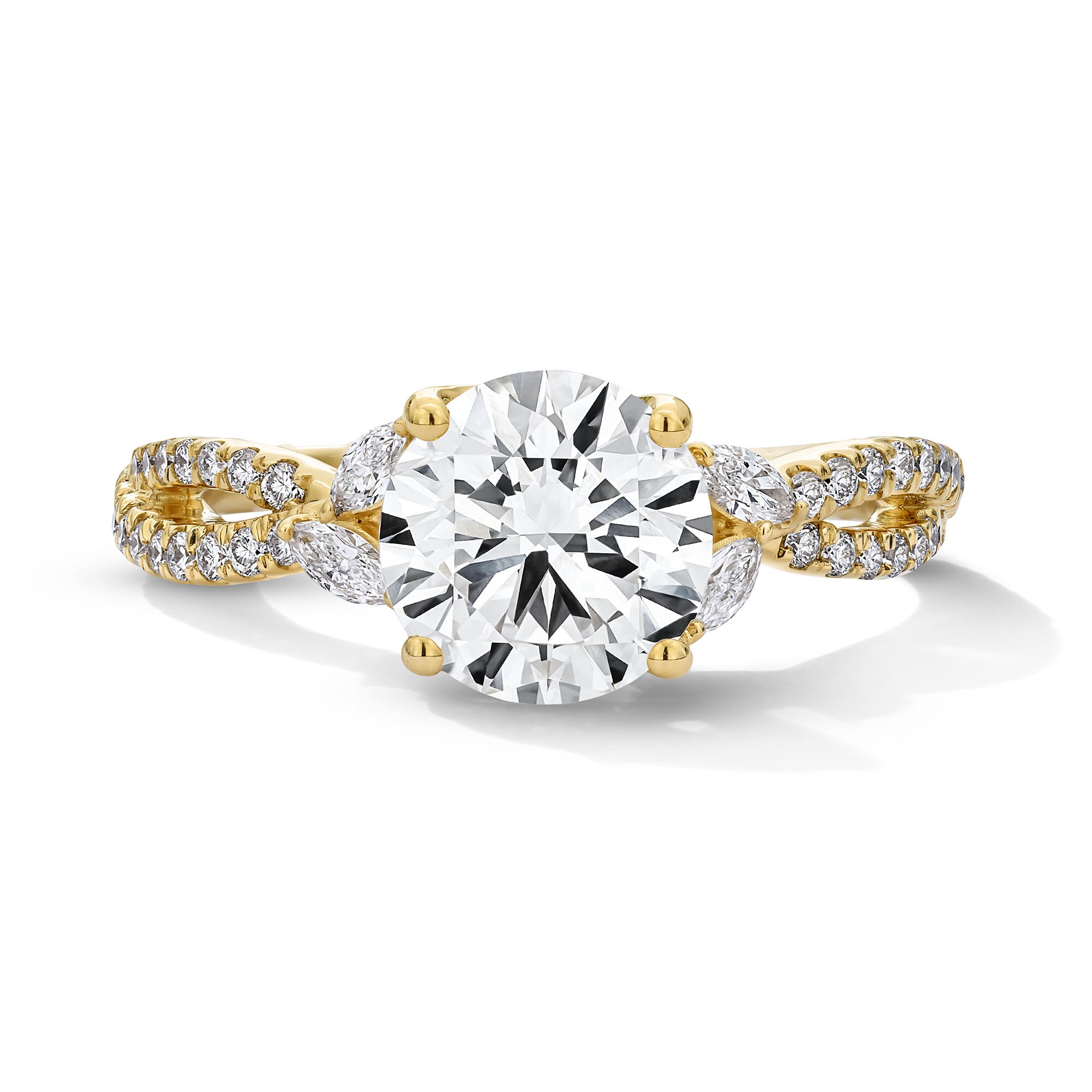 2-1/3 CT. T.W. Certified Lab-Grown Diamond Engagement Ring in 14K